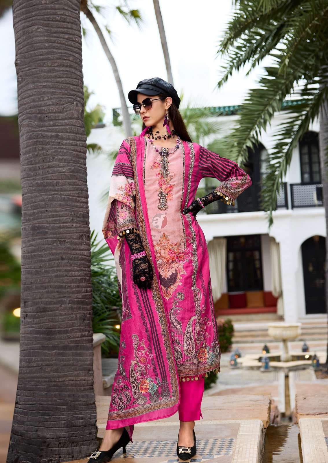 ANJU FABRICS INAYAT FANCY DESIGNER LADIES SUIT