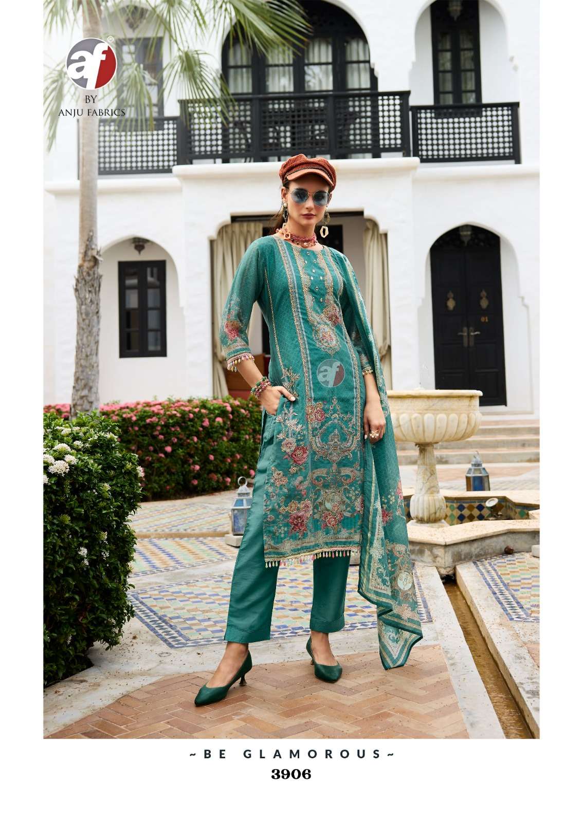 ANJU FABRICS INAYAT FANCY DESIGNER LADIES SUIT