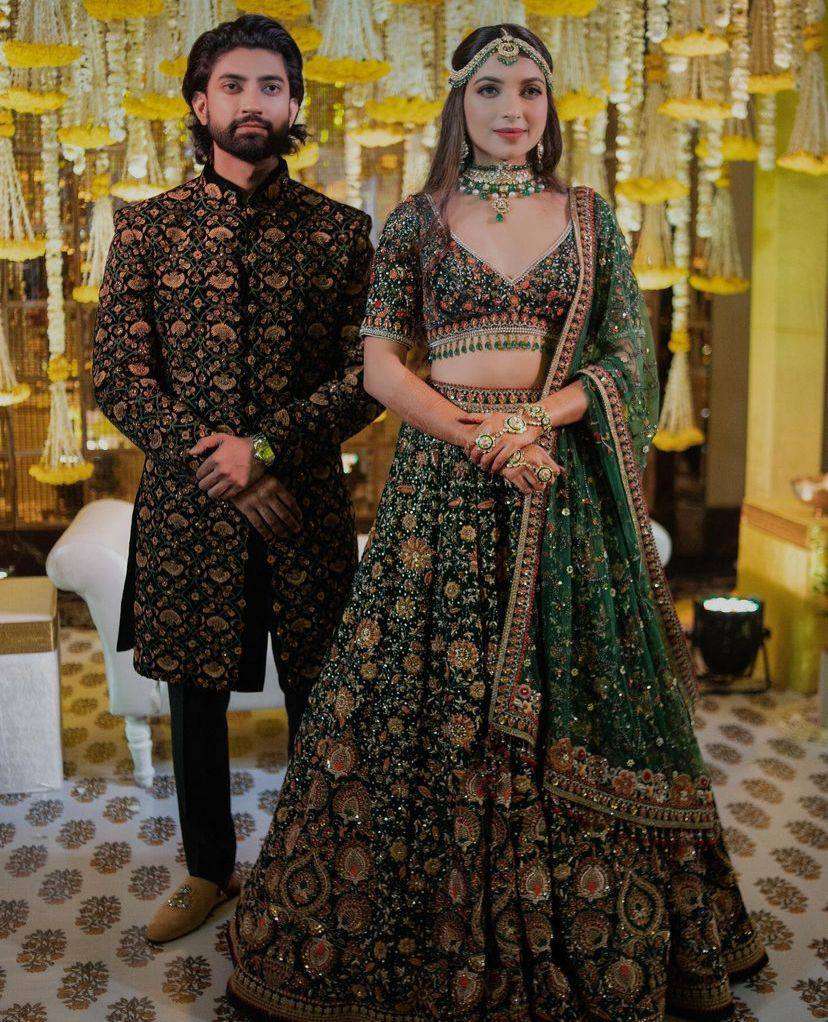 BD 1639 GEORGETTE HEAVY DESIGNER LEHENGA 