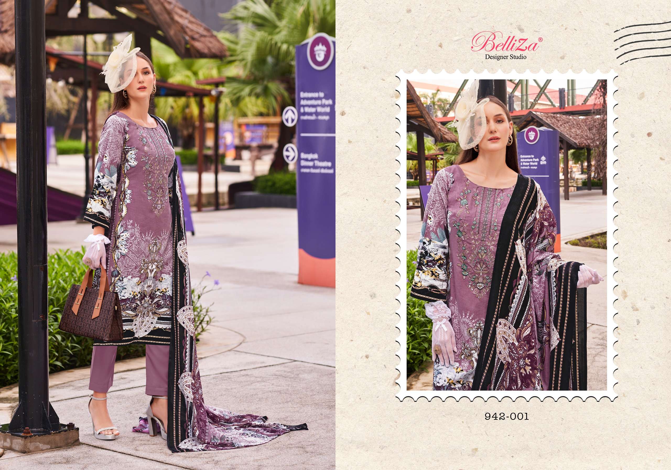 BELLIZA DESIGNER STUDIO NAIRA VOL 65 COTTON DIGITAL PRINT SUIT