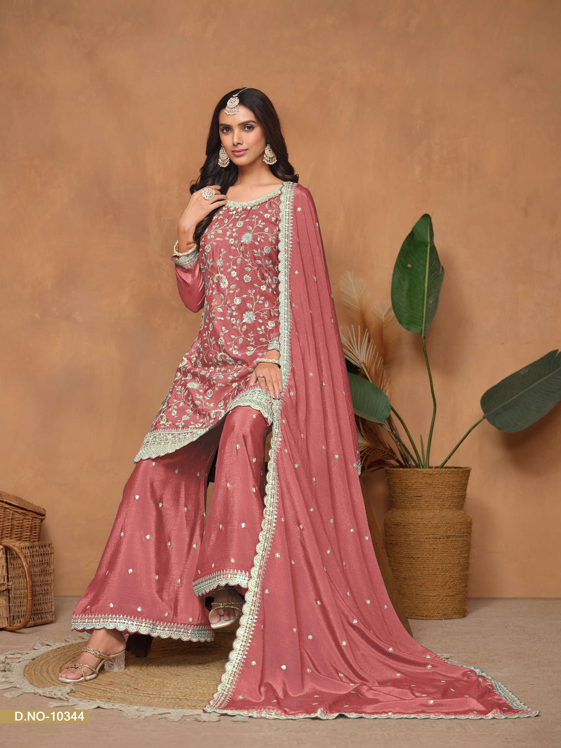 DANI CREATION ANJUBAA VOL 34 HEAVY DESIGNER PARTY WEAR SUIT