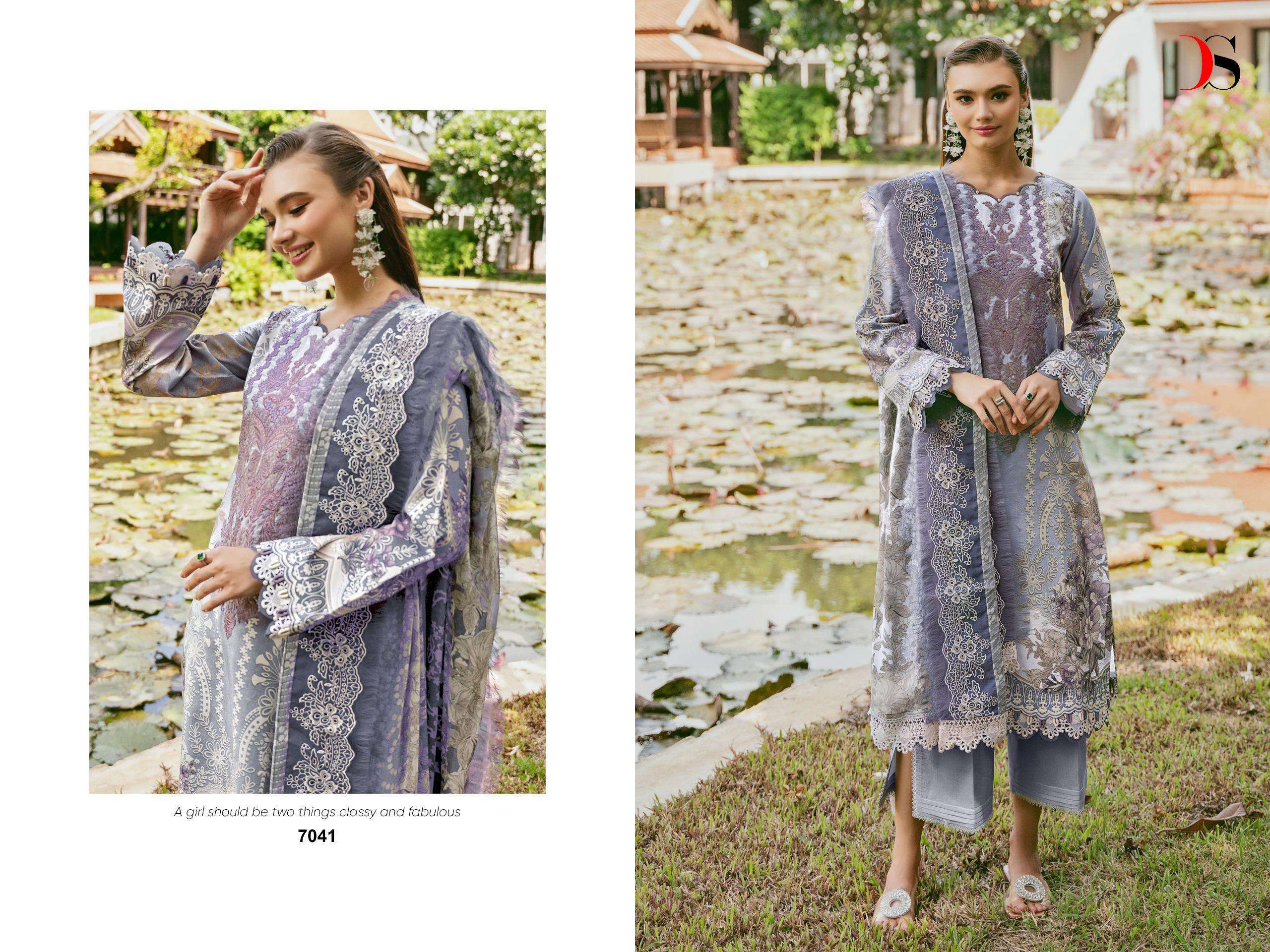 DEEPSY SUITS JADE NEEDLE WONDER VOL 24 COTTON SALWAR KAMEEZ 