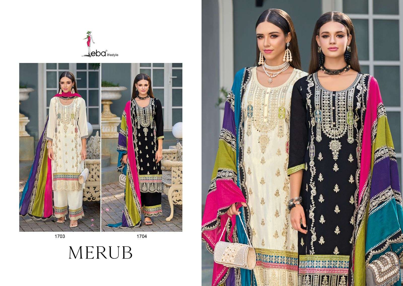 EBA LIFESTYLE MERUB HEAVY BEAUTIFUL DESIGNER SUIT