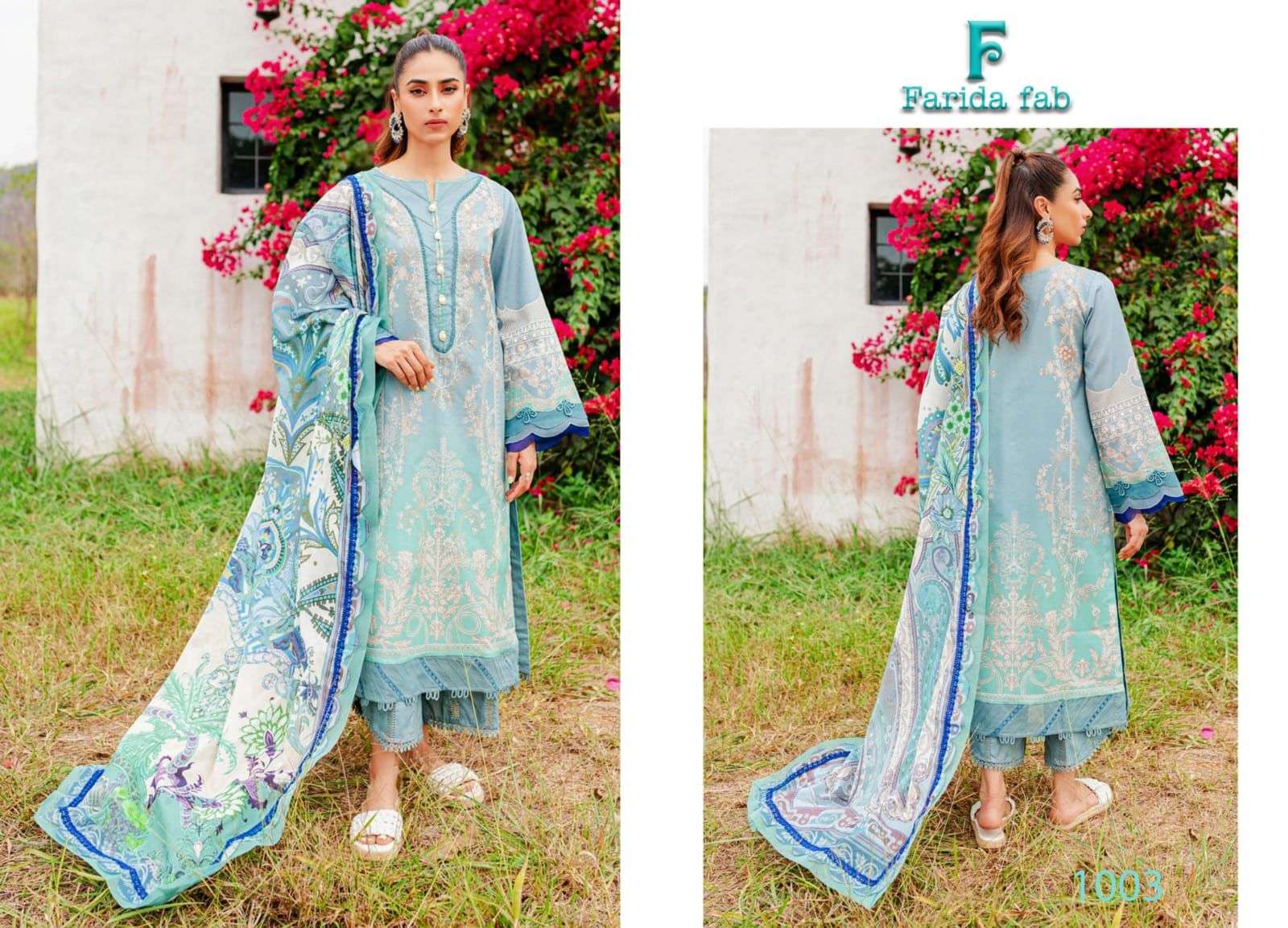 FARIDA FAB CONCEPT B COTTON DIGITAL PRINTS SALWAR SUIT