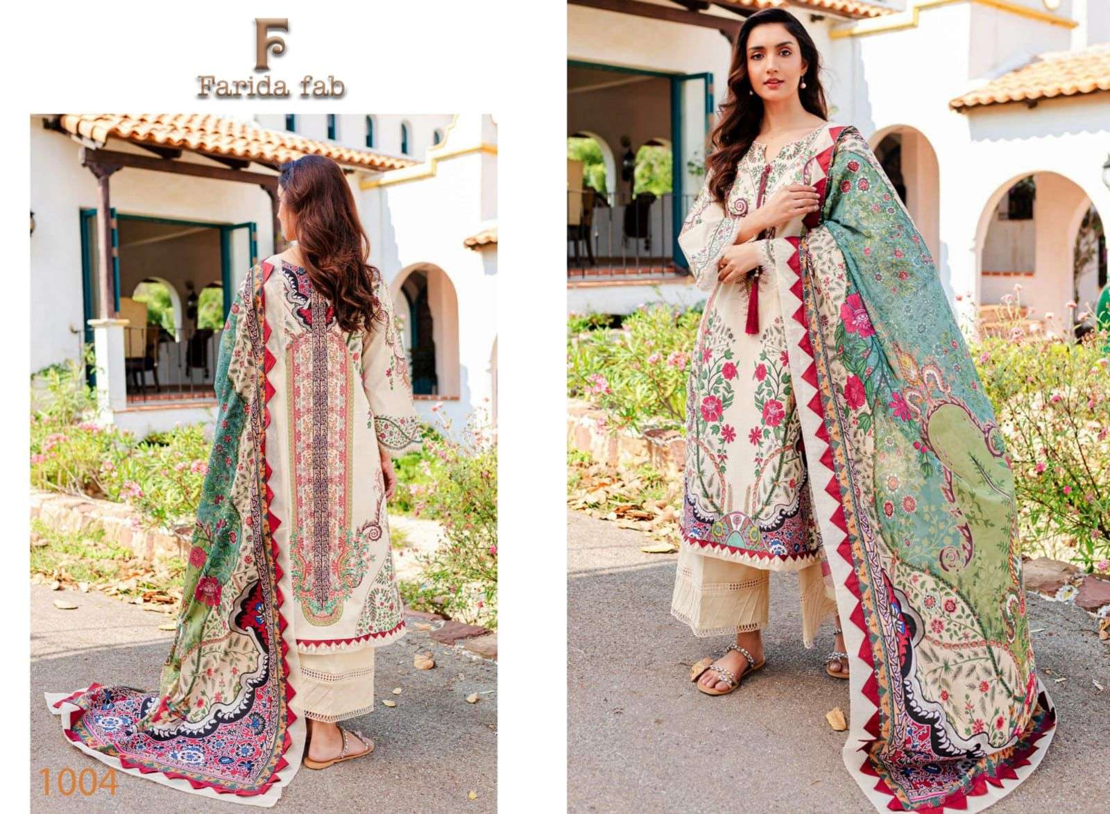FARIDA FAB CONCEPT B COTTON DIGITAL PRINTS SALWAR SUIT