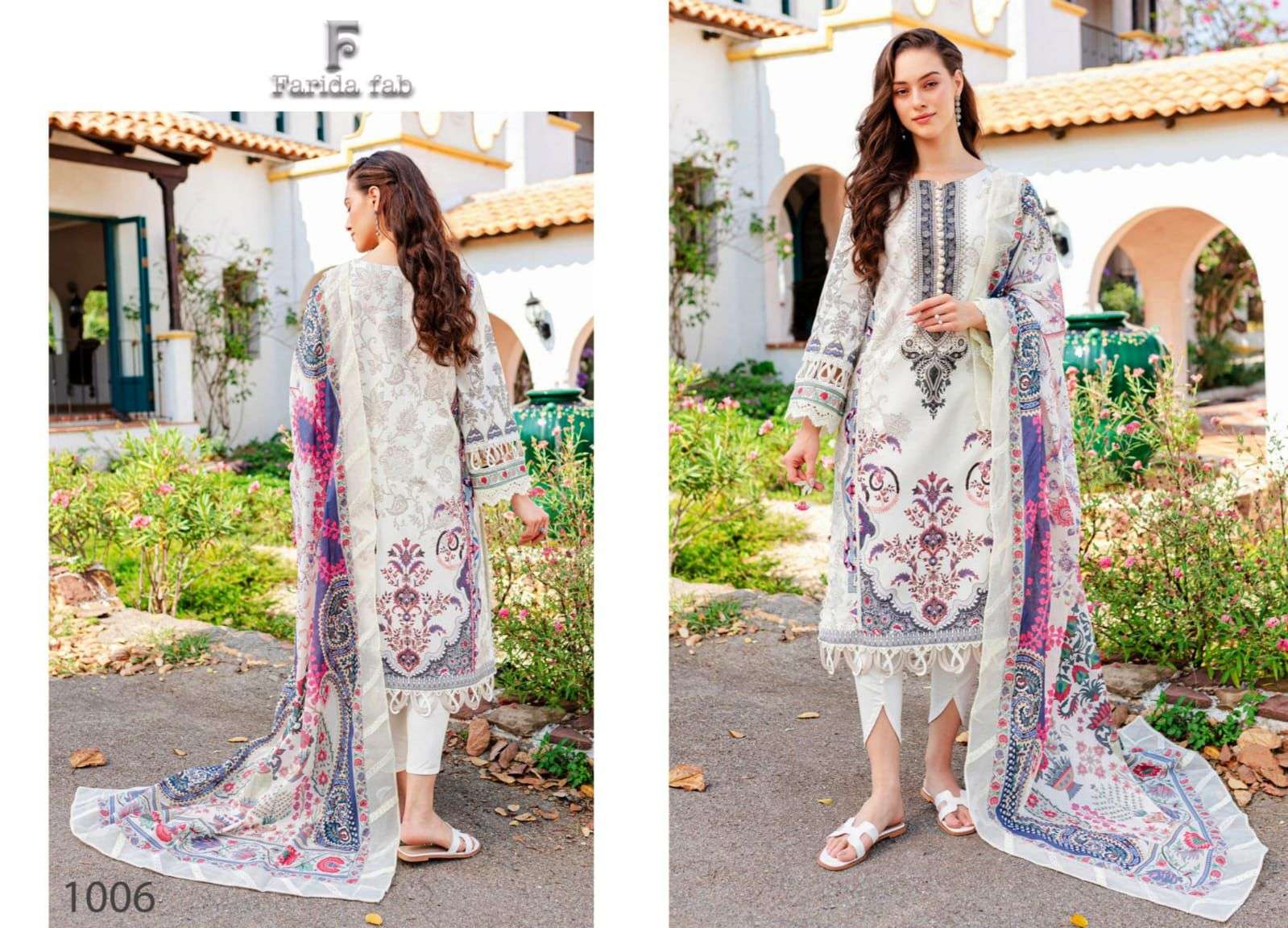 FARIDA FAB CONCEPT B COTTON DIGITAL PRINTS SALWAR SUIT