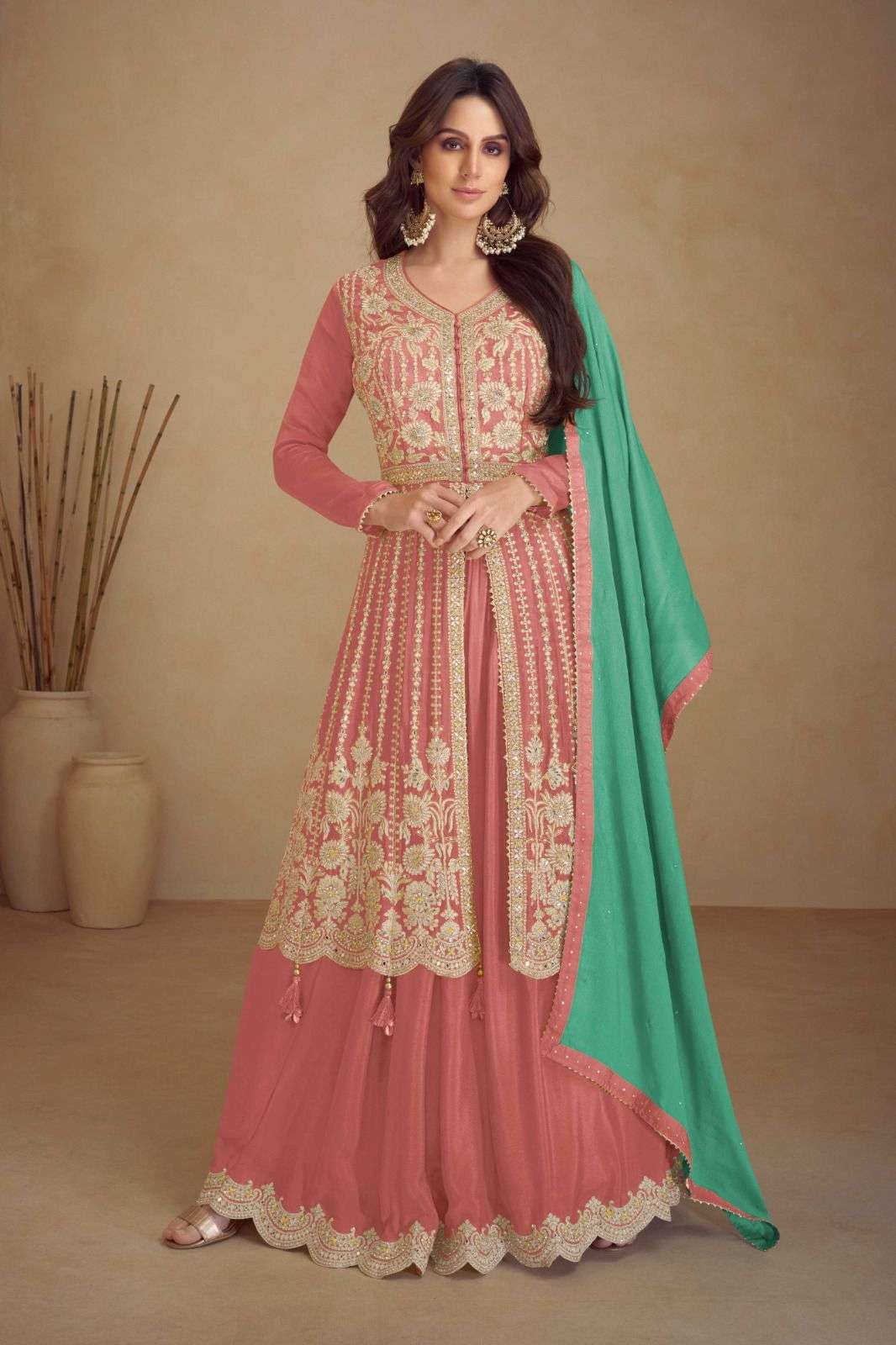 GULKAYRA DESIGNER KASHVI HEAVY DESIGNER PARTY WEAR DRESS