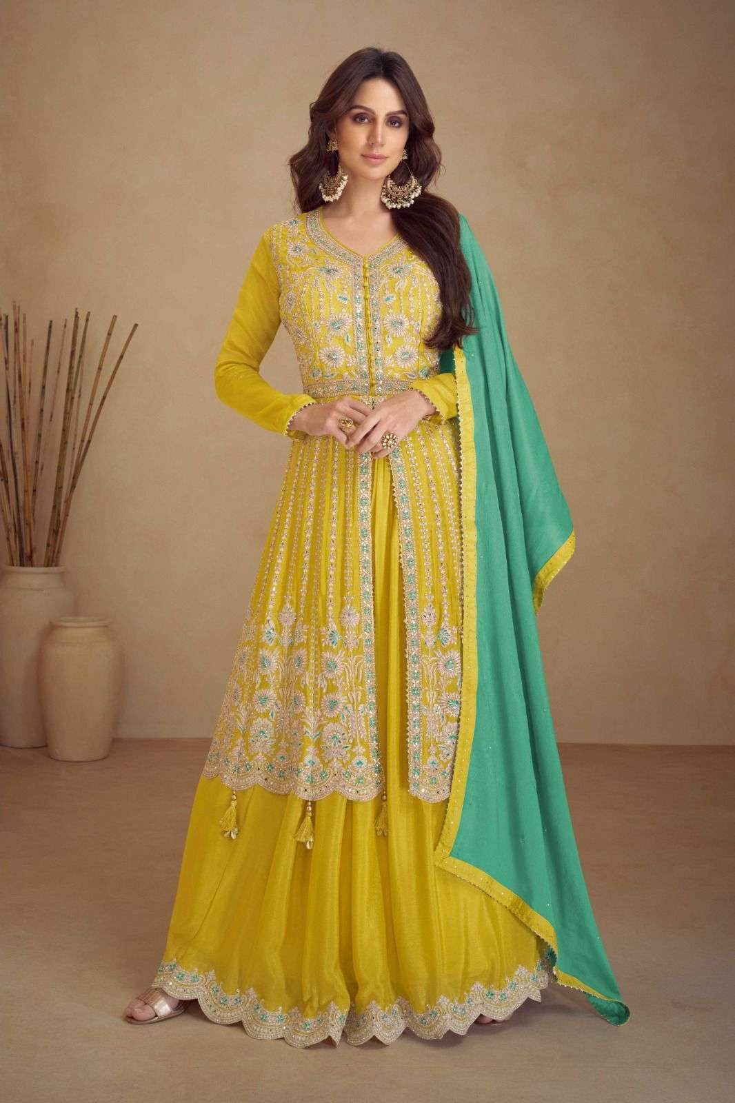 GULKAYRA DESIGNER KASHVI HEAVY DESIGNER PARTY WEAR DRESS