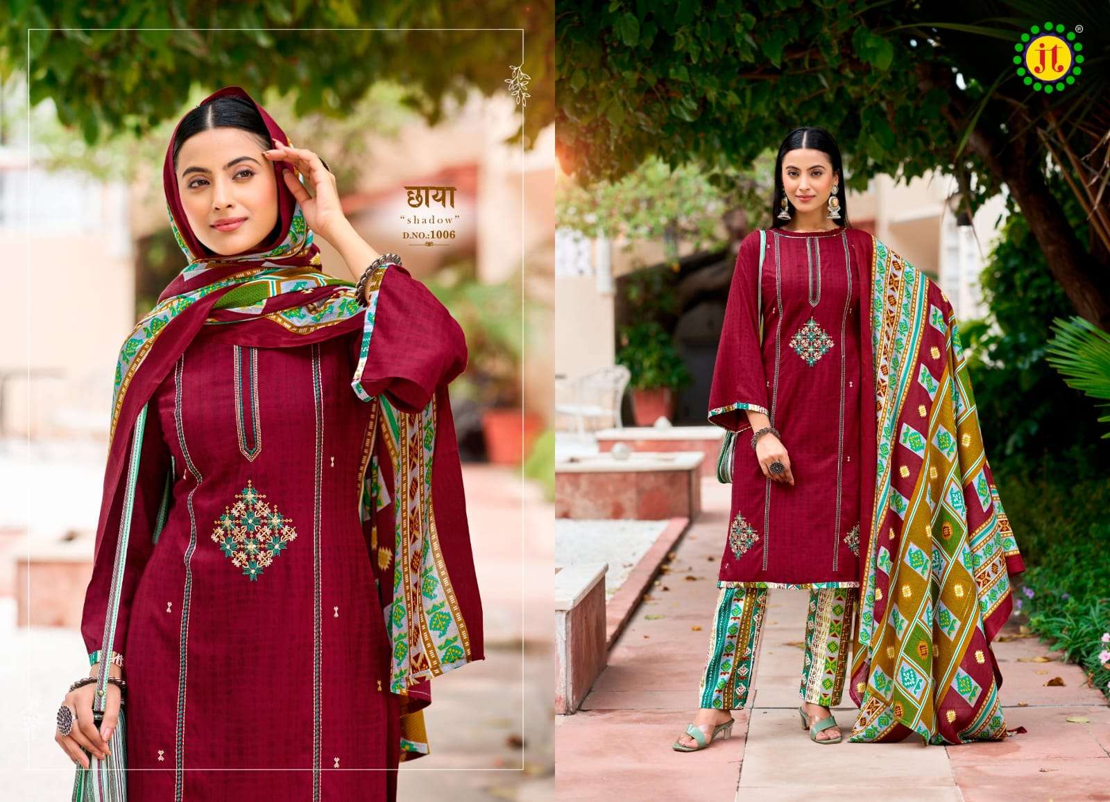JT  ZOYA RAYON FANCY PREMIUM WORK SUIT