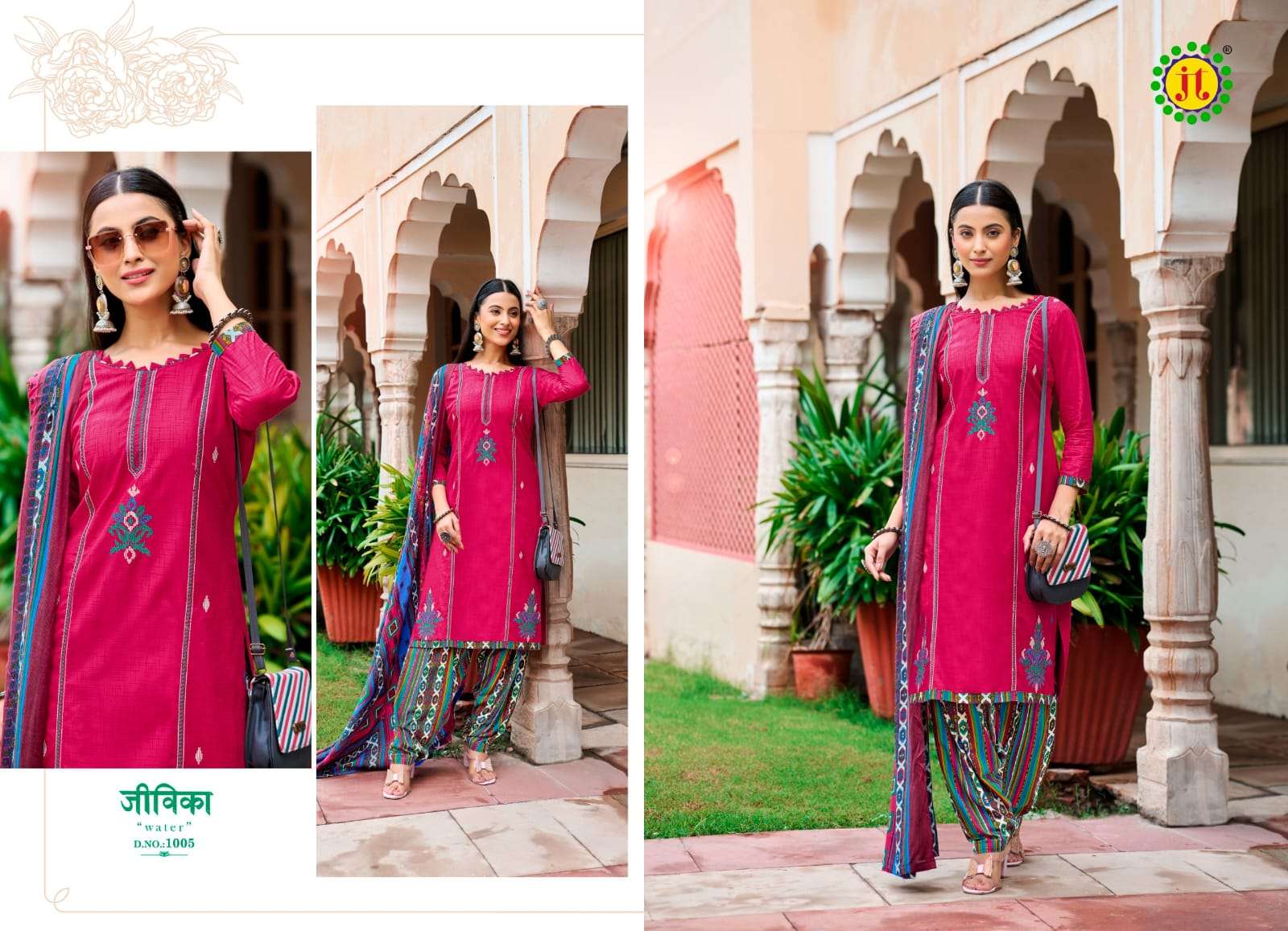 JT  ZOYA RAYON FANCY PREMIUM WORK SUIT