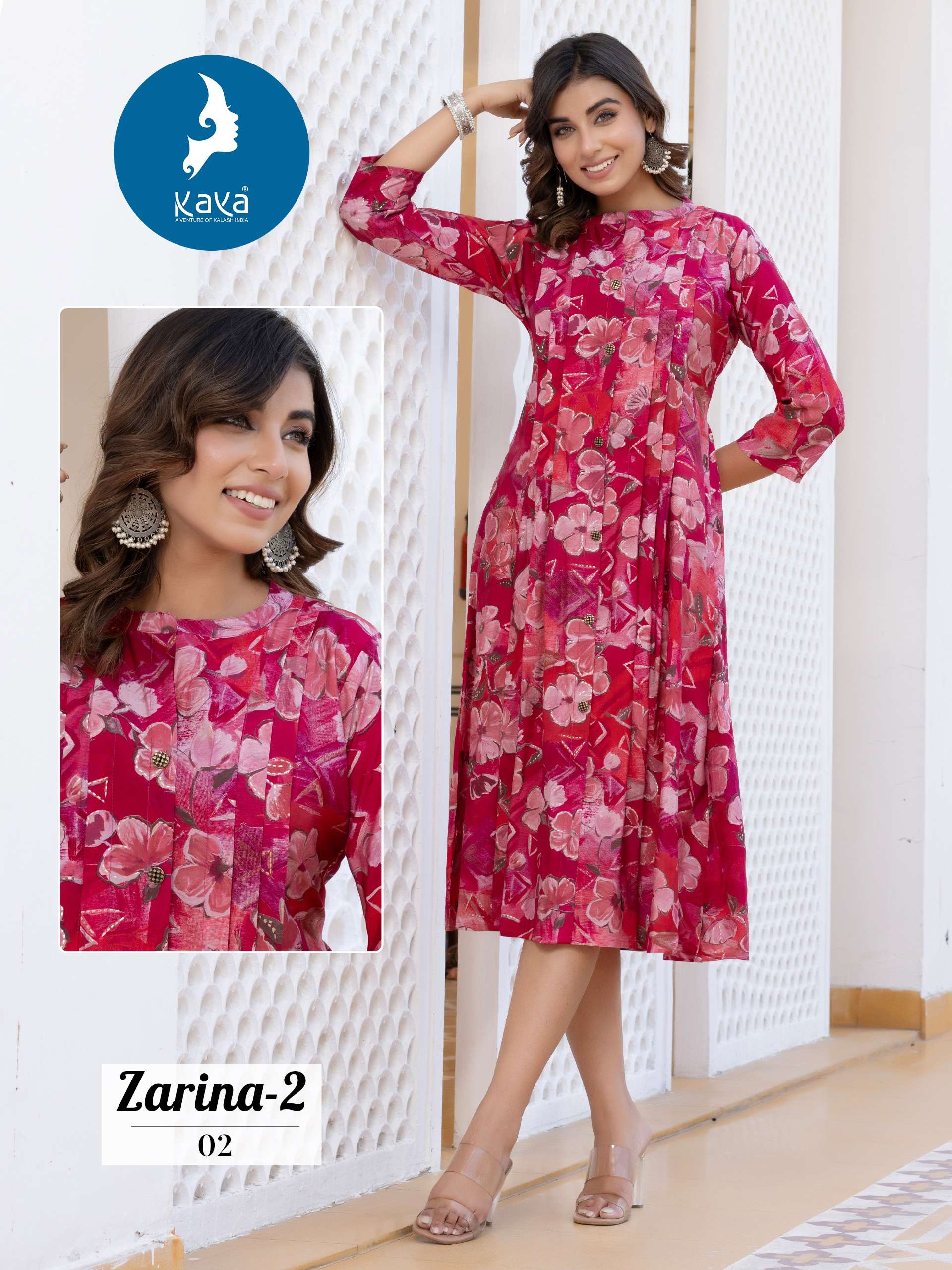 KAYA ZARINA VOL 2 FANCY WEAR ANARKALI GOWN 