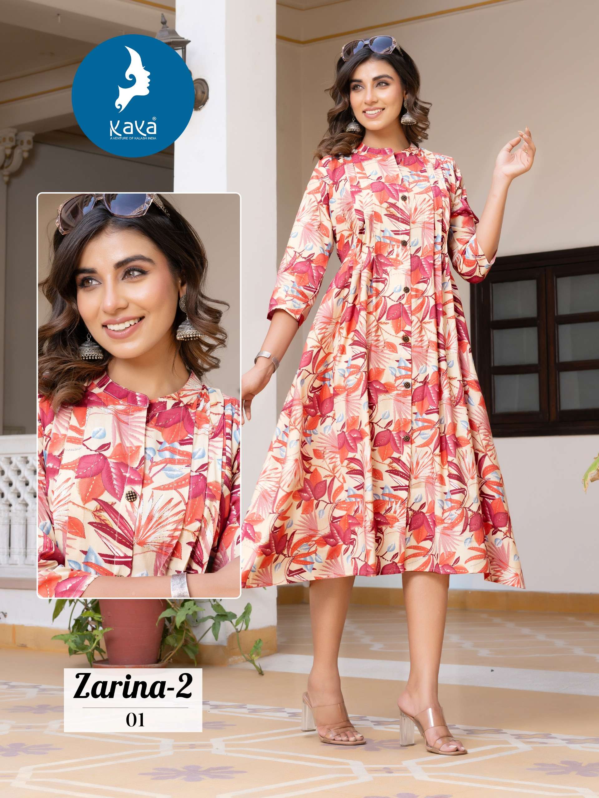 KAYA ZARINA VOL 2 FANCY WEAR ANARKALI GOWN 