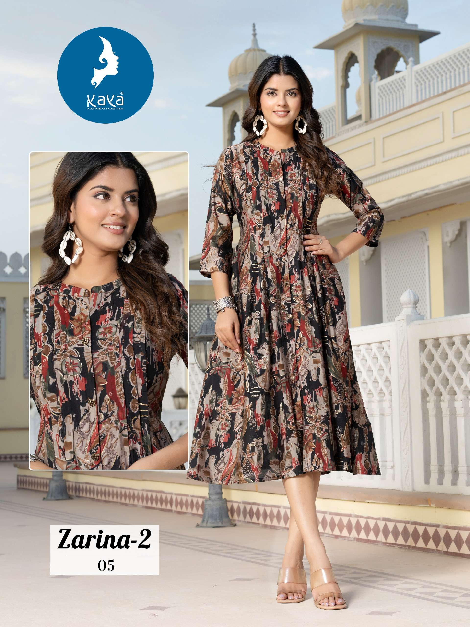 KAYA ZARINA VOL 2 FANCY WEAR ANARKALI GOWN 