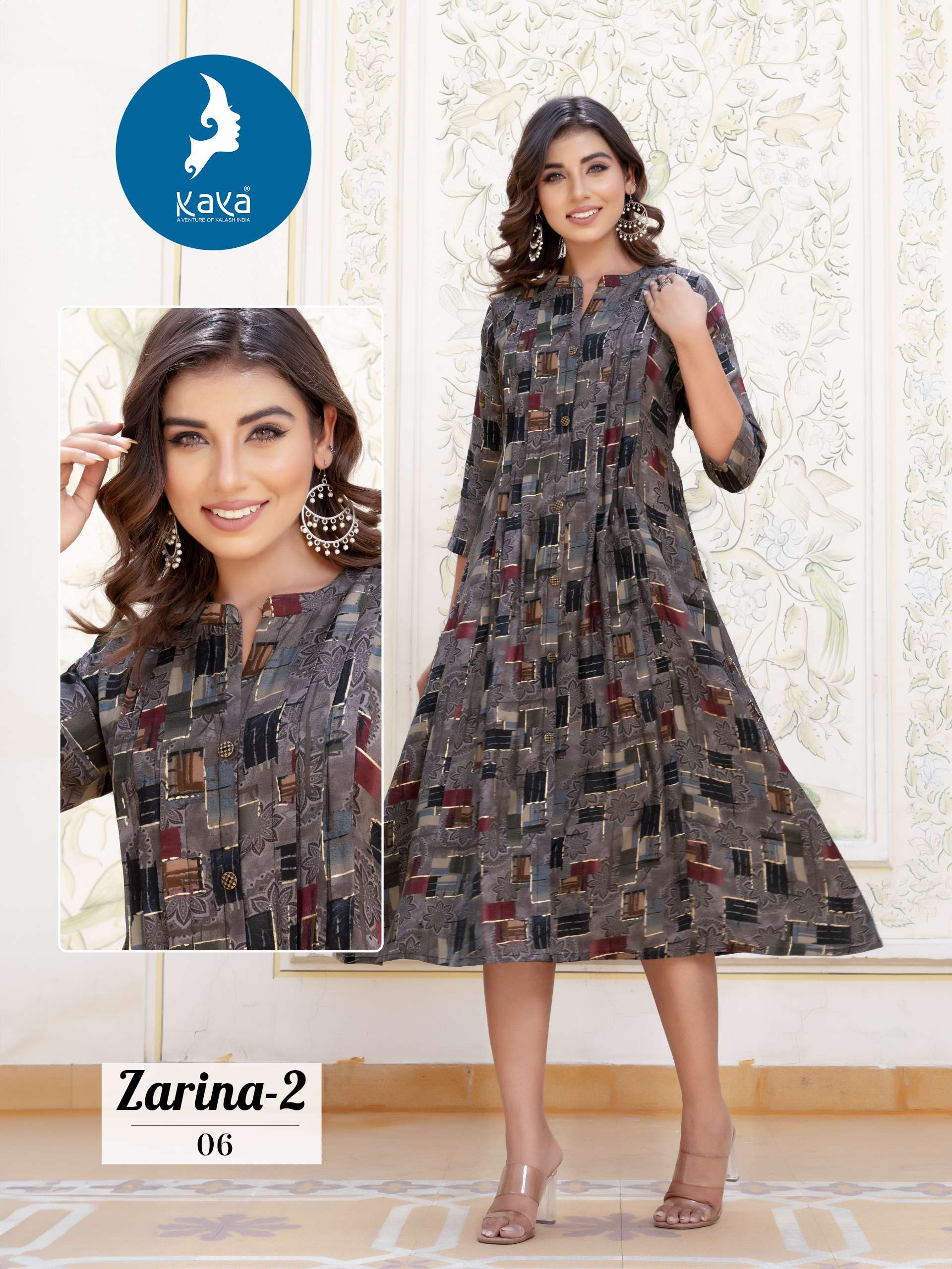 KAYA ZARINA VOL 2 FANCY WEAR ANARKALI GOWN 