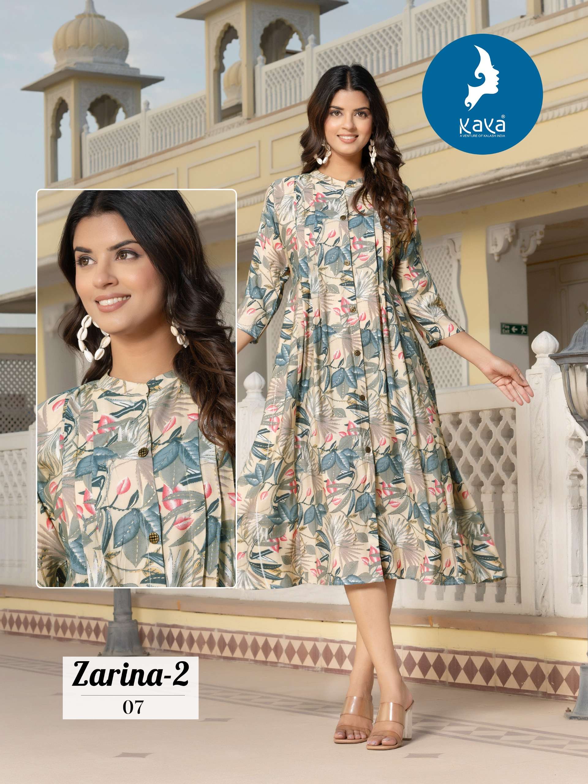 KAYA ZARINA VOL 2 FANCY WEAR ANARKALI GOWN 