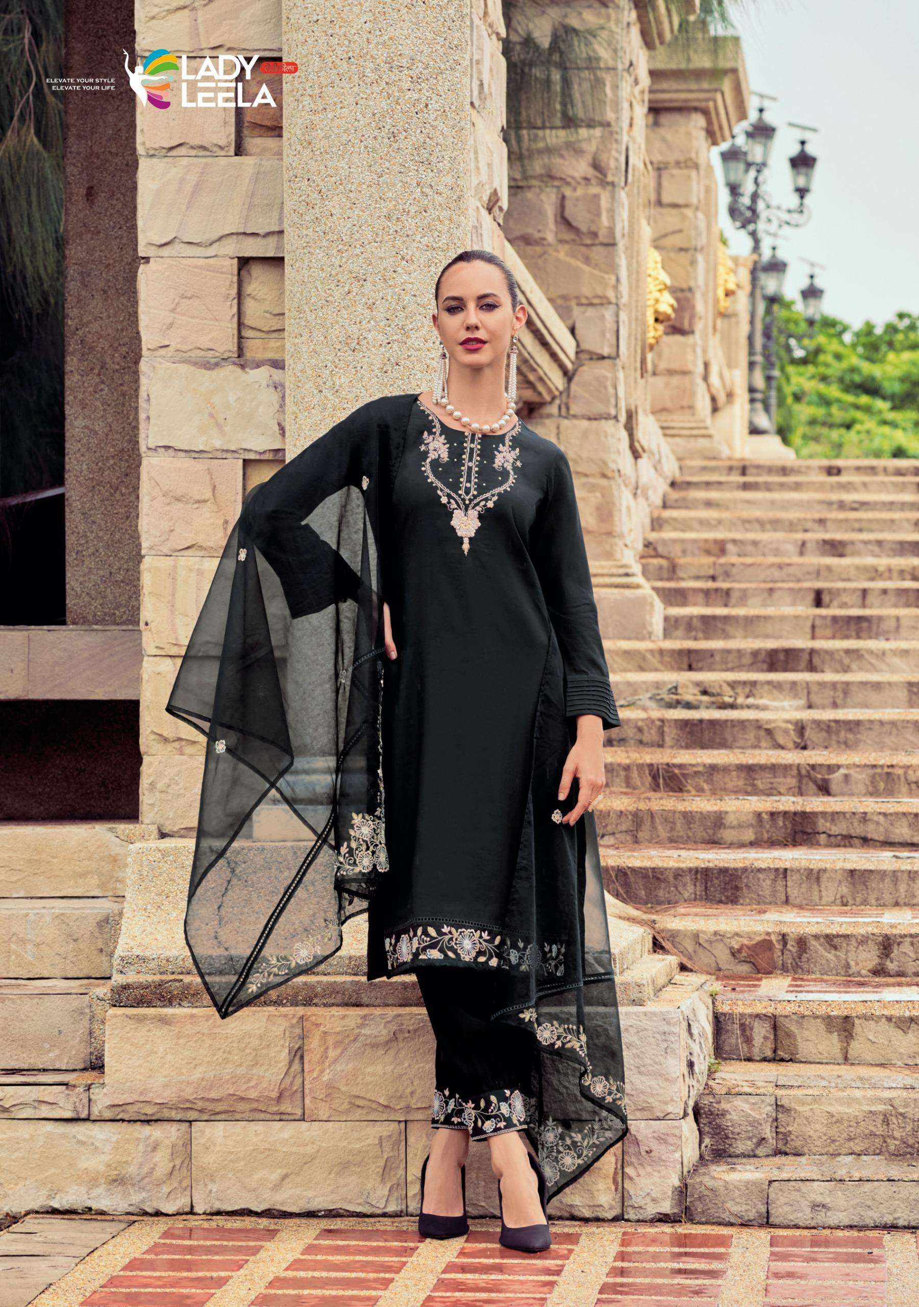 LADY LEELA AFSANA VISCOSE FANCY DESIGNER AFGHANI BOTTOM SUIT