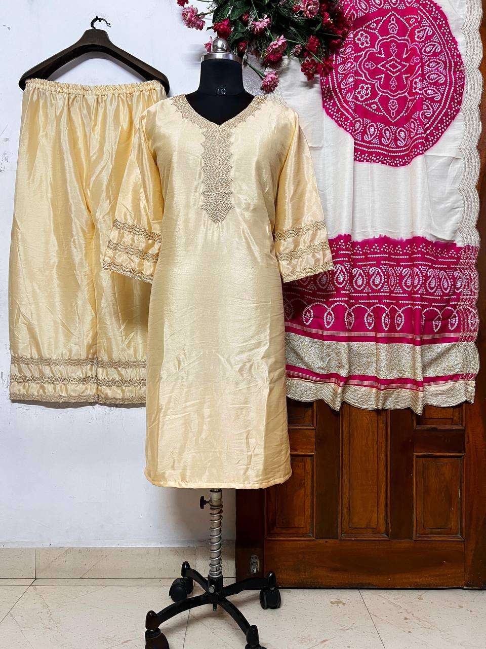 LC 1301 KURTI PLAZZO SET