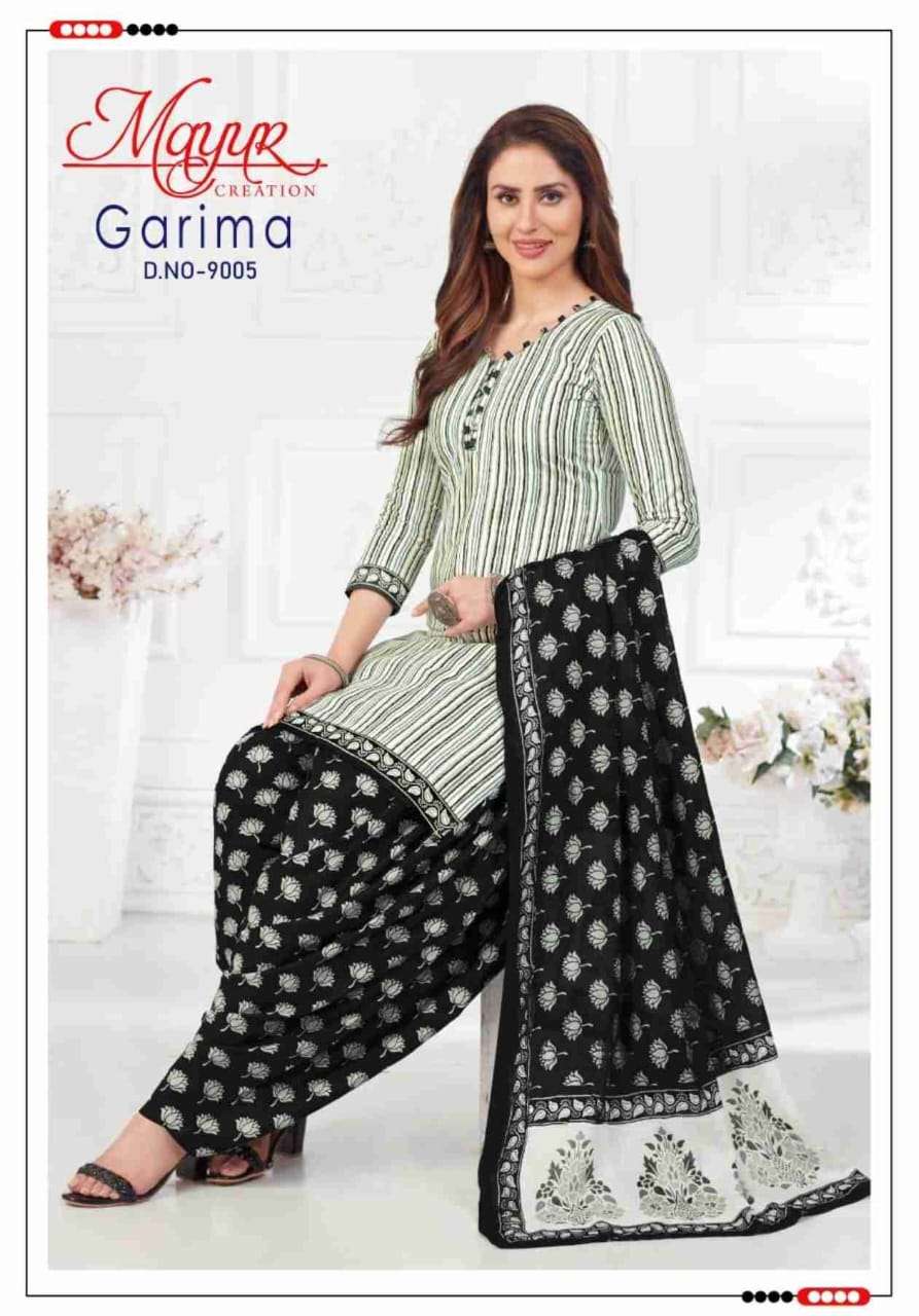 MAYUR CREATION GARIMA VOL 9 COTTON DRESS MATERIAL