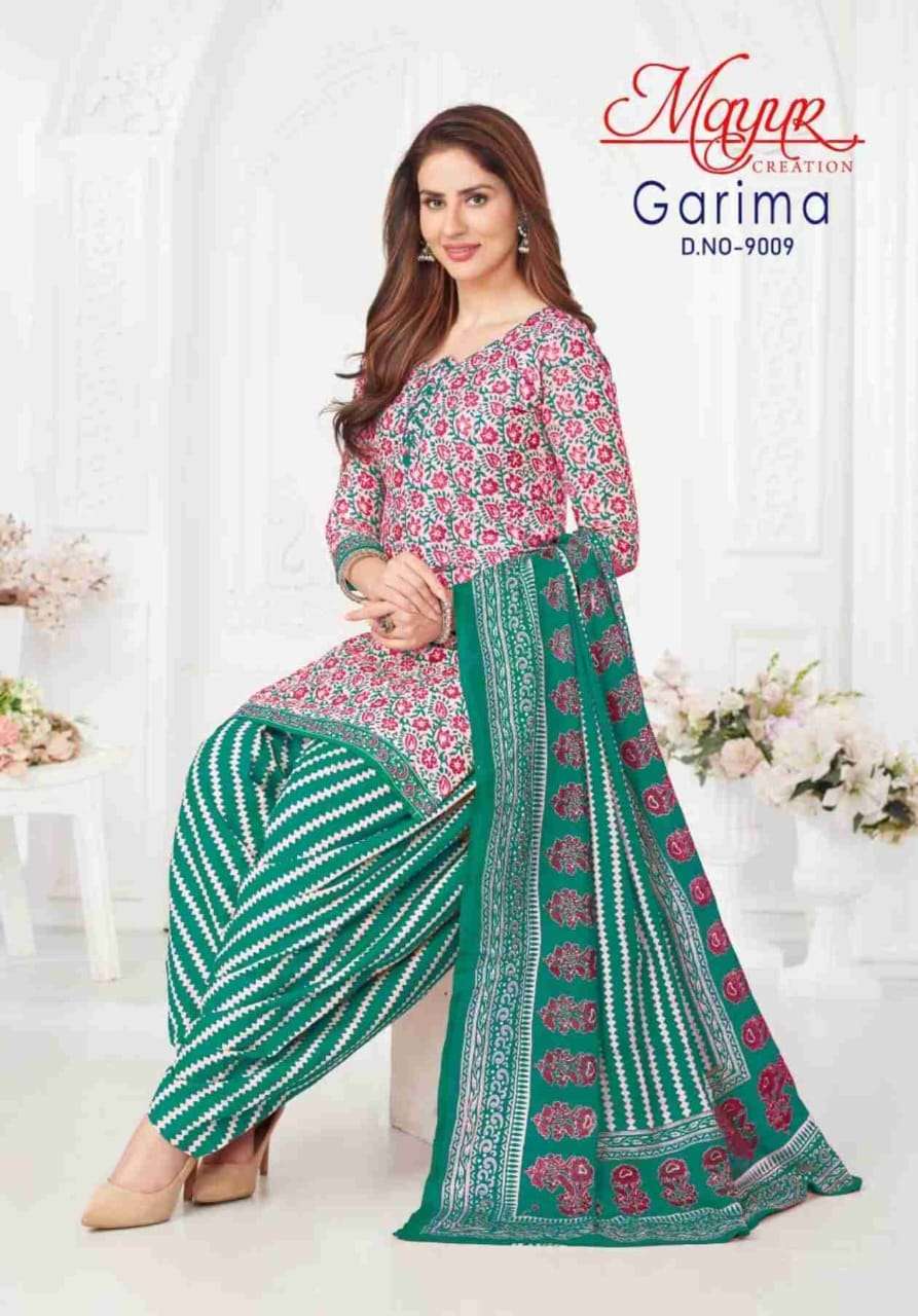 MAYUR CREATION GARIMA VOL 9 COTTON DRESS MATERIAL