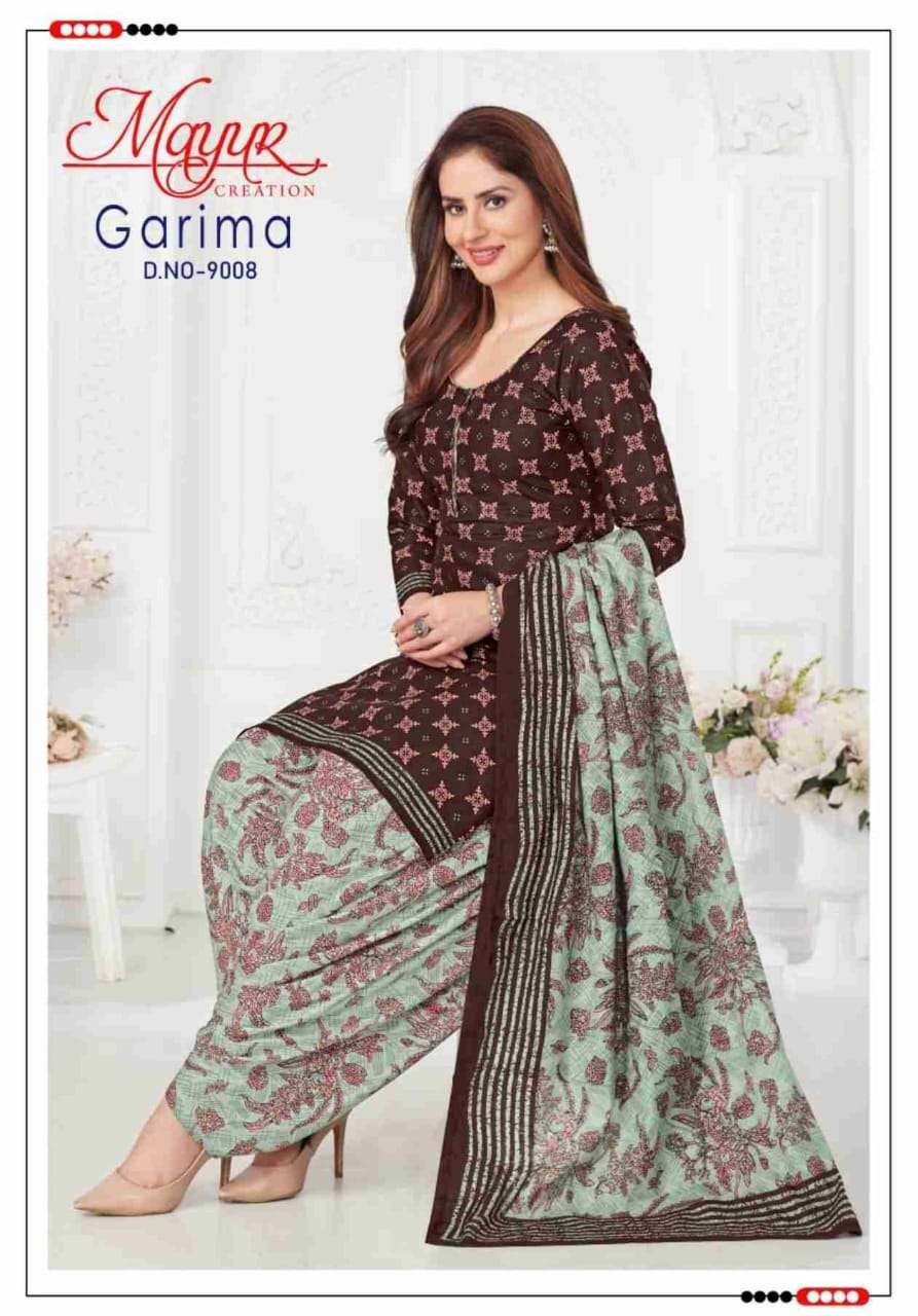MAYUR CREATION GARIMA VOL 9 COTTON DRESS MATERIAL