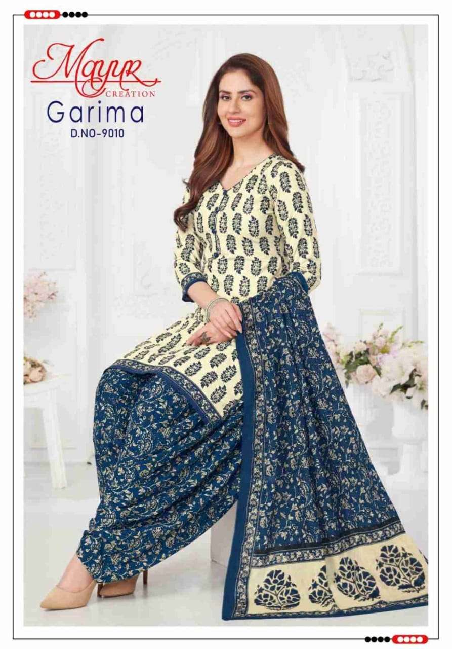 MAYUR CREATION GARIMA VOL 9 COTTON DRESS MATERIAL