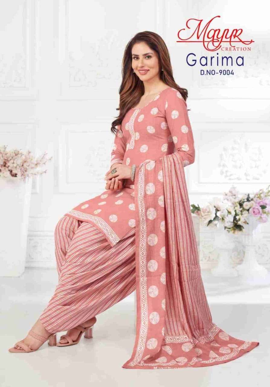 MAYUR CREATION GARIMA VOL 9 COTTON DRESS MATERIAL