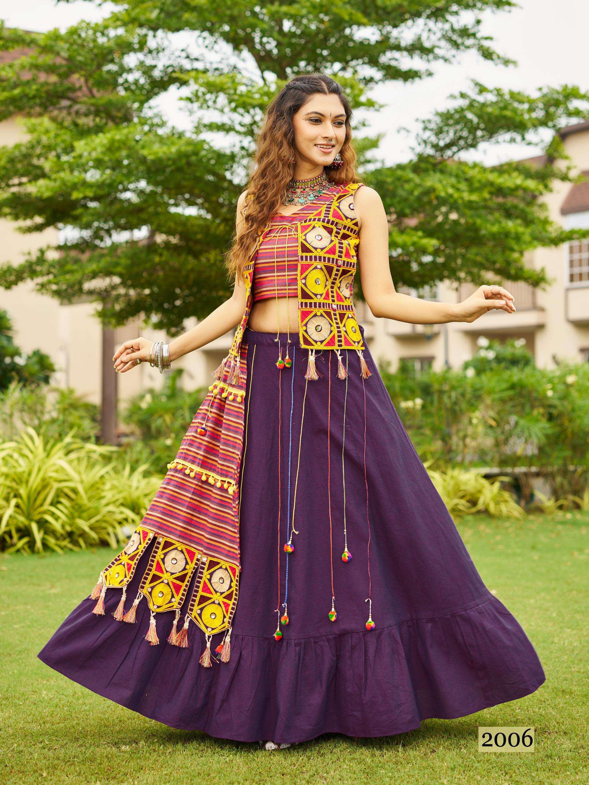 MESMORA KHELAIYA VOL 2 COLOURFUL SKIRT WITH CHOLI 