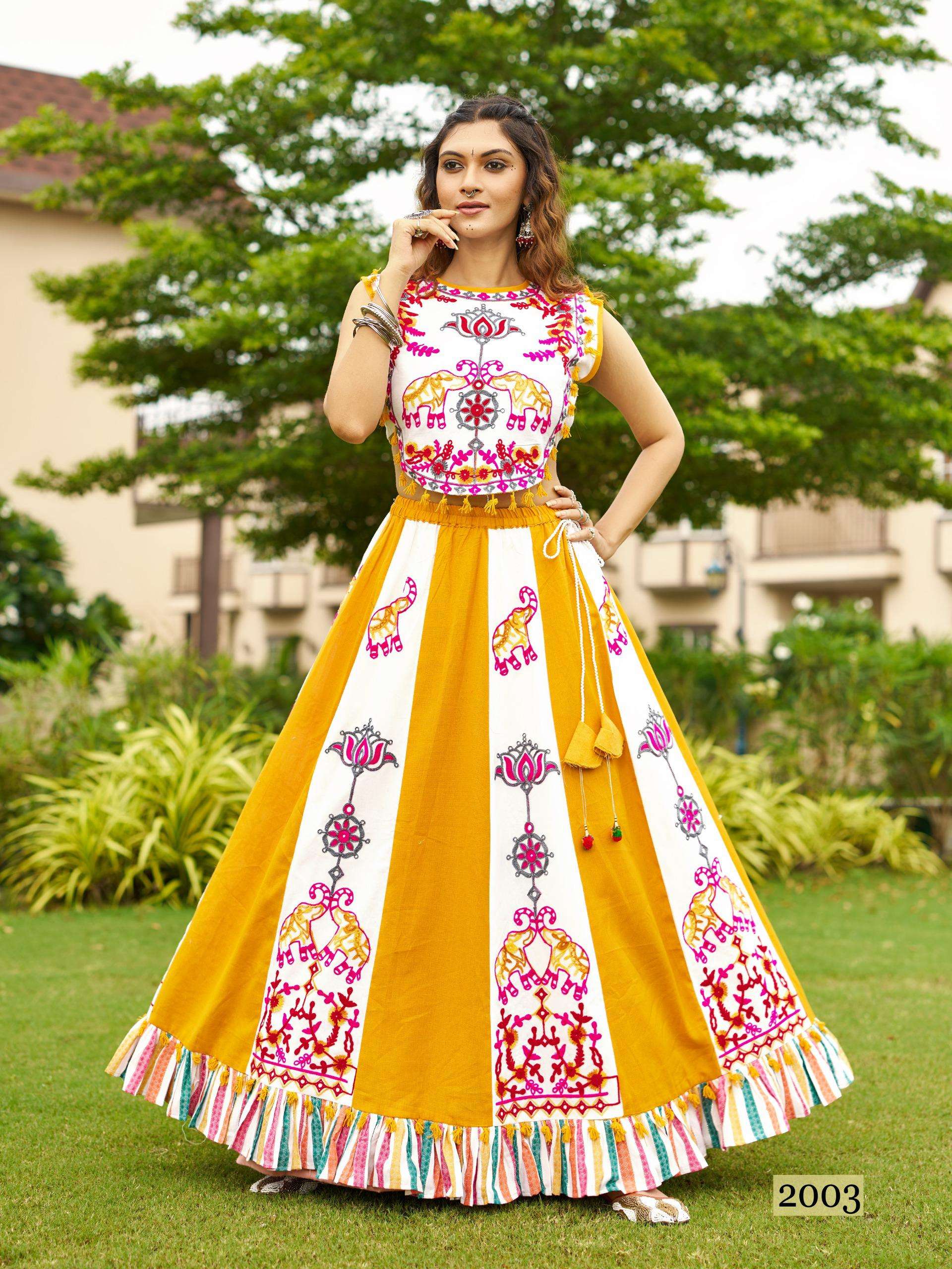 MESMORA KHELAIYA VOL 2 COLOURFUL SKIRT WITH CHOLI 