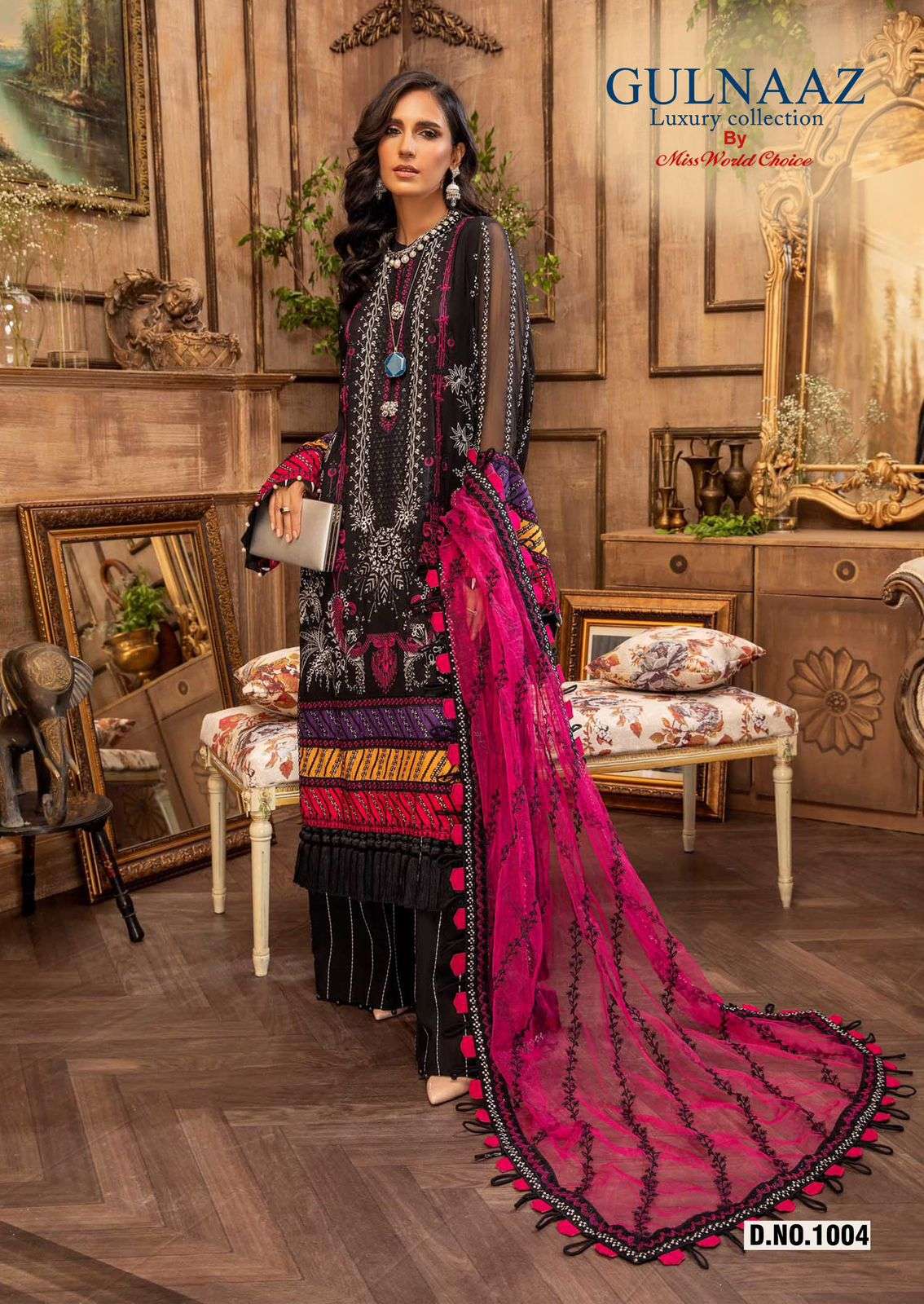 MISS WORLD CHOICE GULNAZ VOL 1 COTTON DIGITAL PRINT SUIT