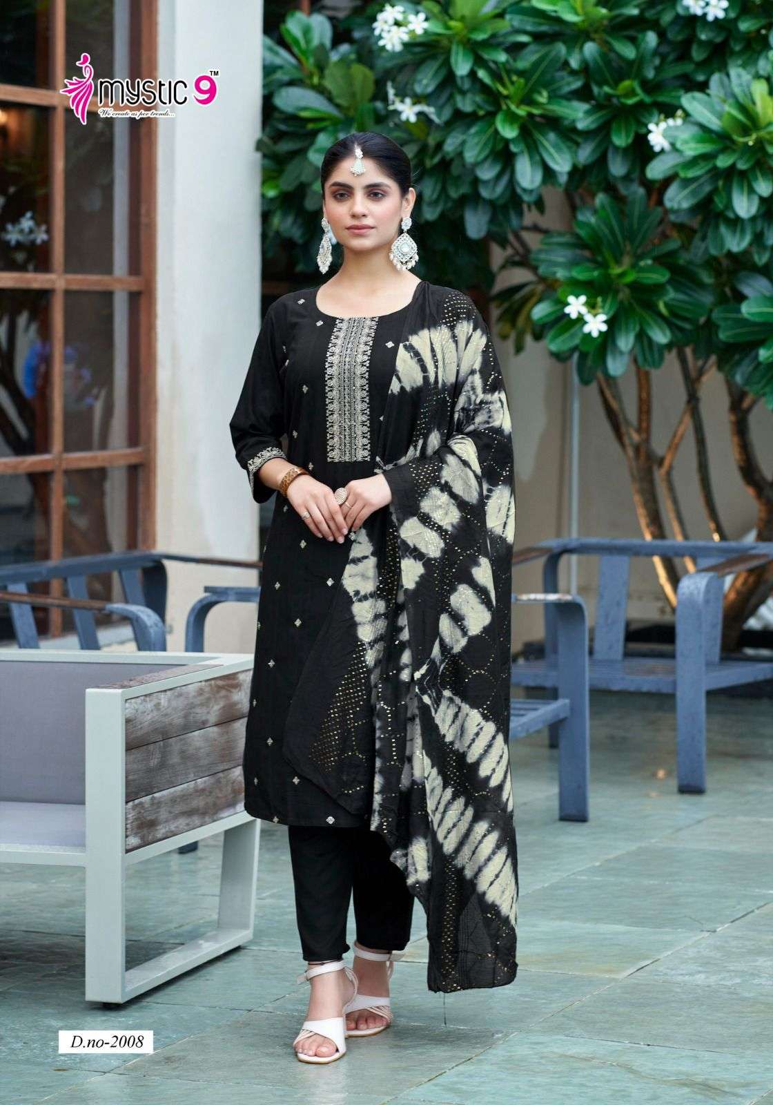 MYSTIC 9  DOLLY VOL 2 RAYON FANCY STRAIGHT CUT KURTI COMBO SET 