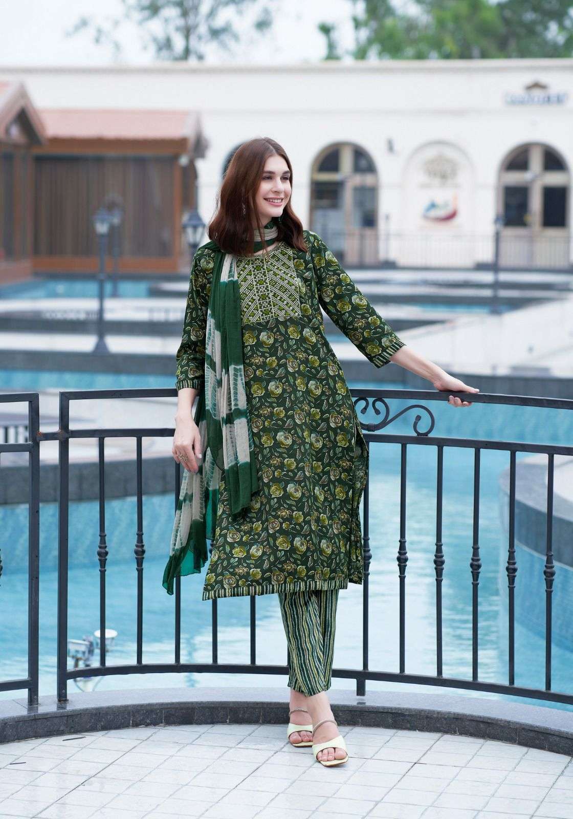 MYSTIC SHAGUN VOL 6 RAYON PRINT FANCY KURTI COMBO SET 