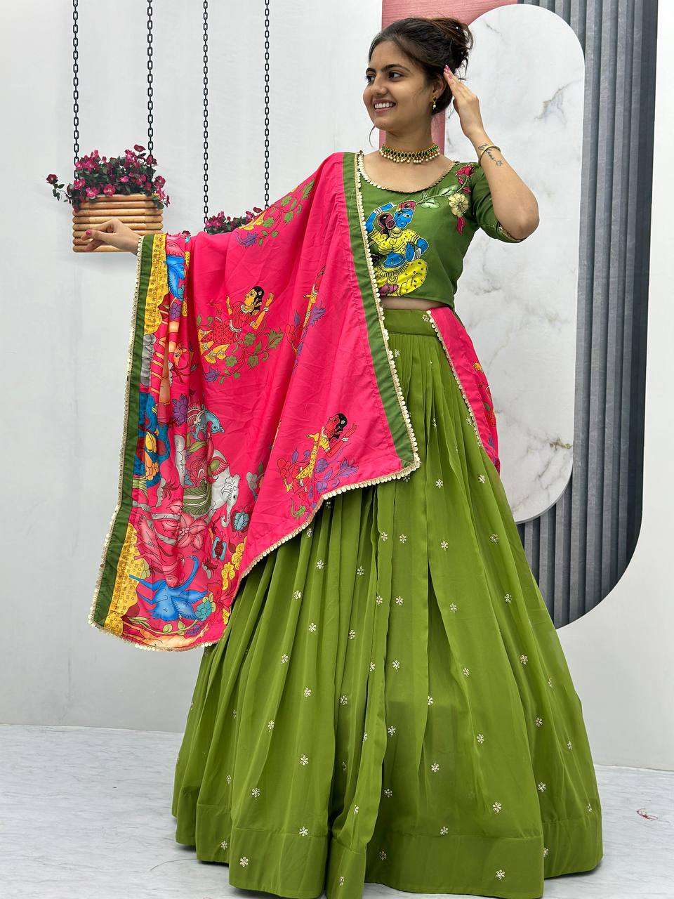 PC 422 LEHENGA CHOLI