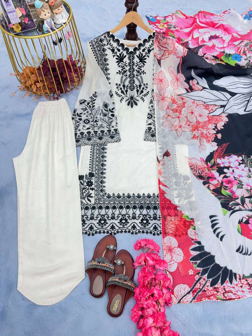 PD 1063 KURTI PLAZZO SET