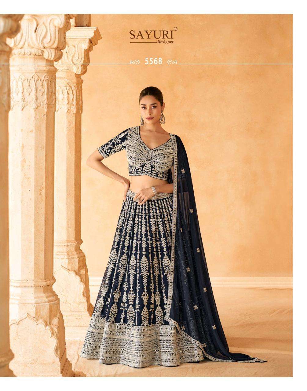 SAYURI DESIGNER NAZAKAT HEAVY DESIGNER LEHEGNA CHOLI