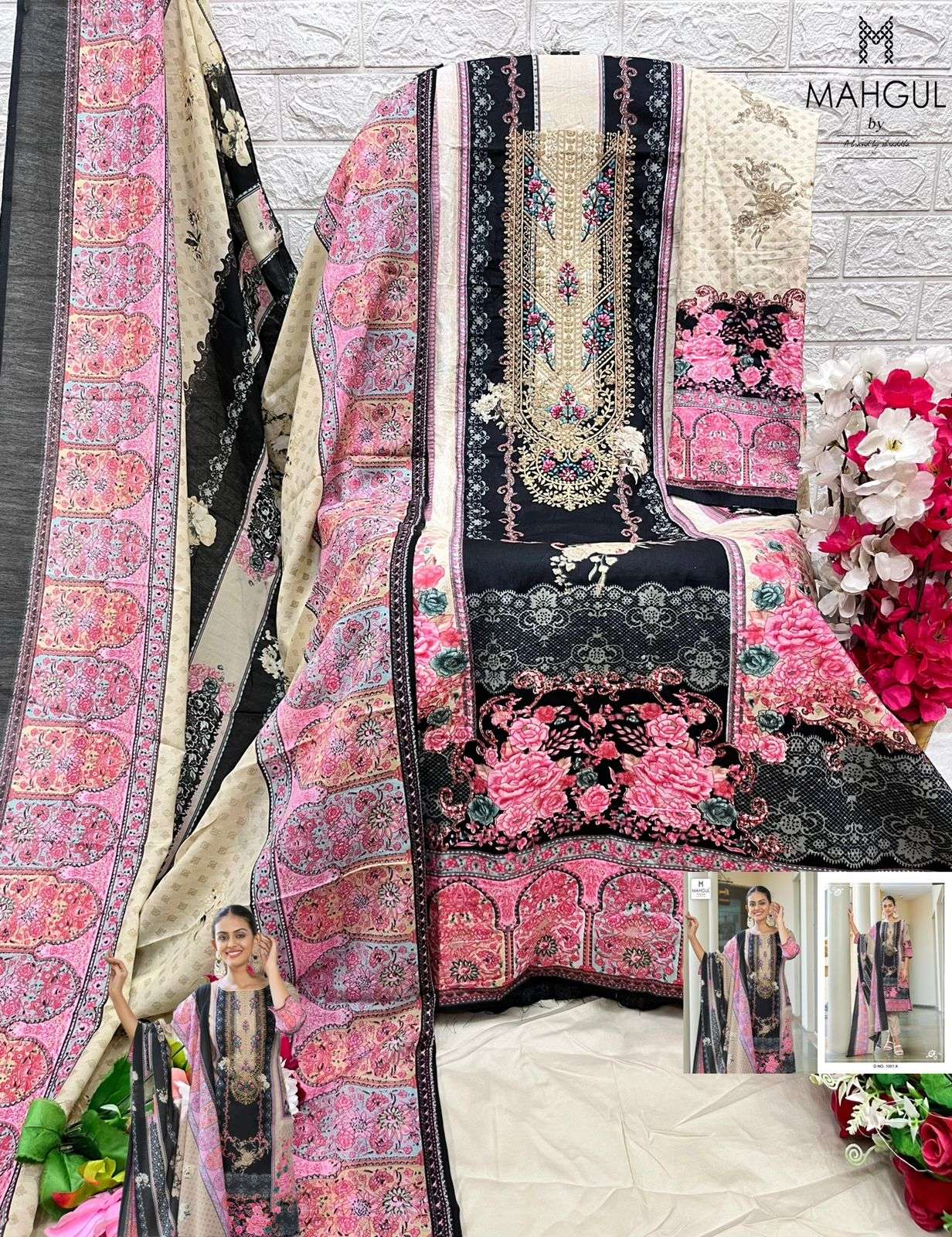 SHARADDHA NX MAHGUL SITRA VOL 1 LAWN COTTON SALWAR KAMEEZ 