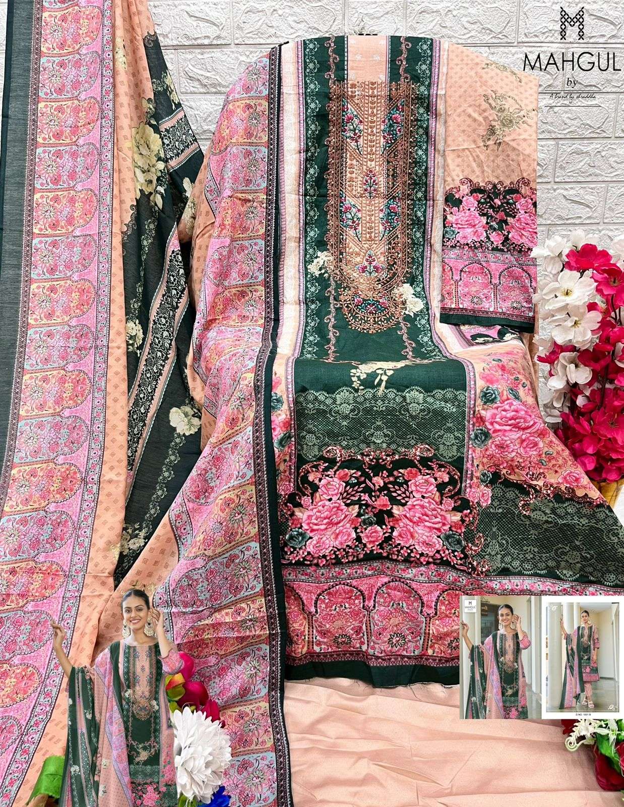 SHARADDHA NX MAHGUL SITRA VOL 1 LAWN COTTON SALWAR KAMEEZ 