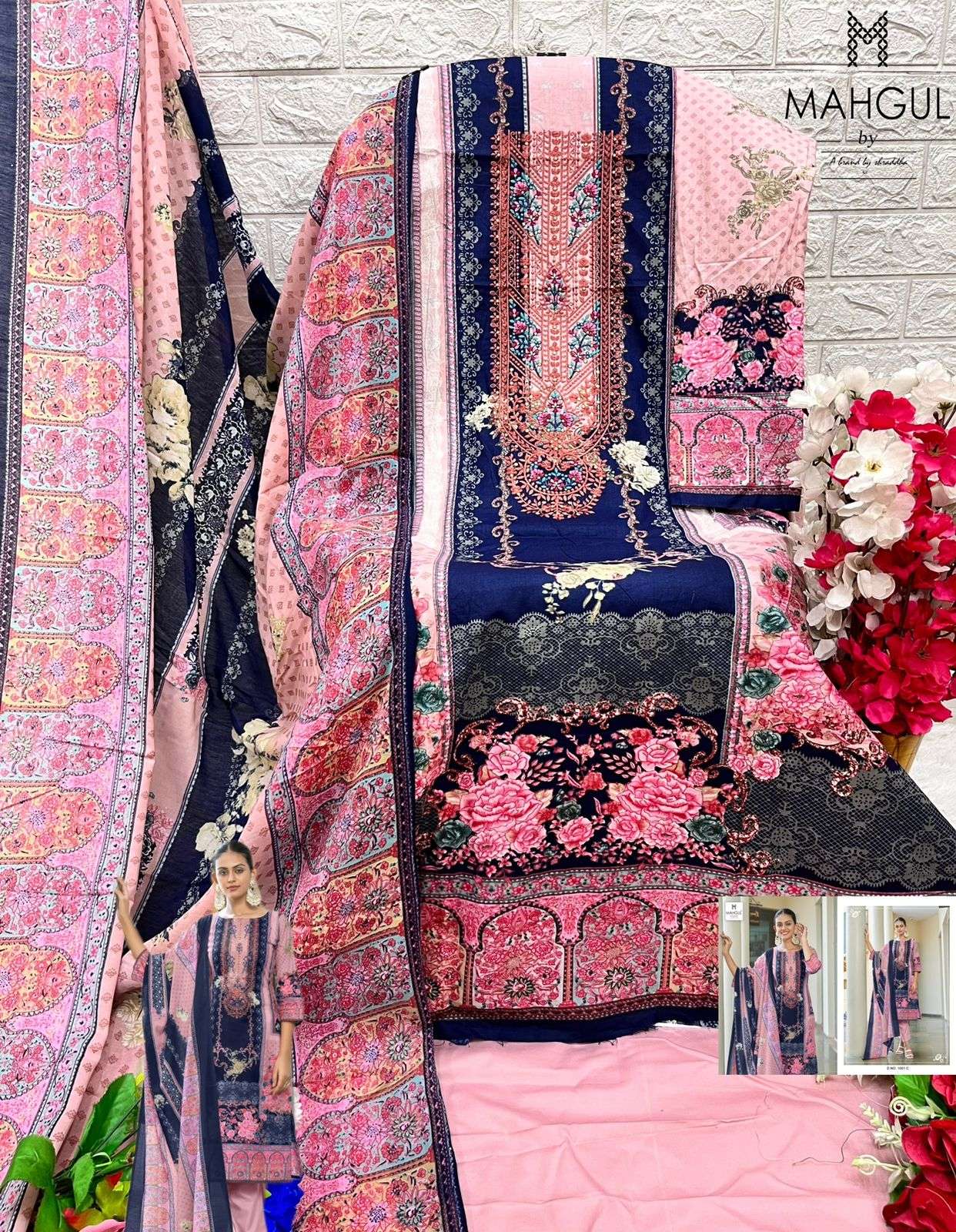 SHARADDHA NX MAHGUL SITRA VOL 1 LAWN COTTON SALWAR KAMEEZ 