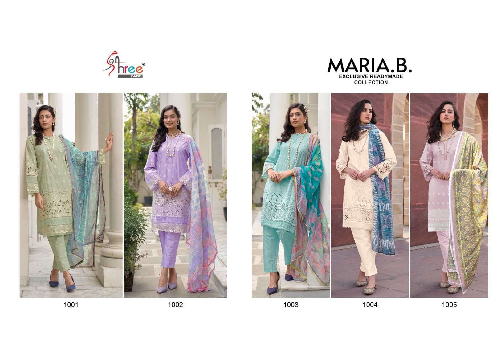 SHREE FABS MARIYA B EXCLUSIVE READYMADE COLLECTION LAWN SUIT