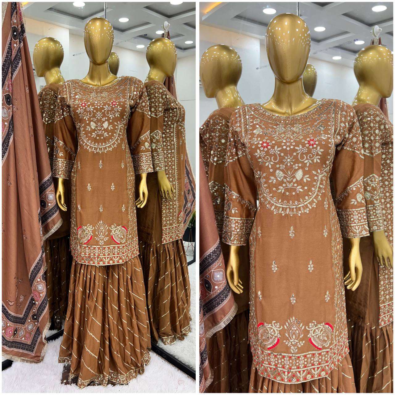 SRK 5189 SHARARA SUIT