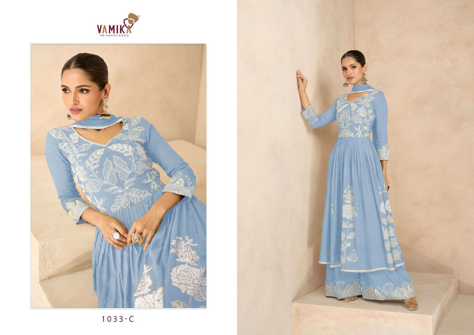 VAMIKA LAKHNAVI VOL 6 SUPER HIT VOL 2 RAYON DESIGNER READY MADE SUIT
