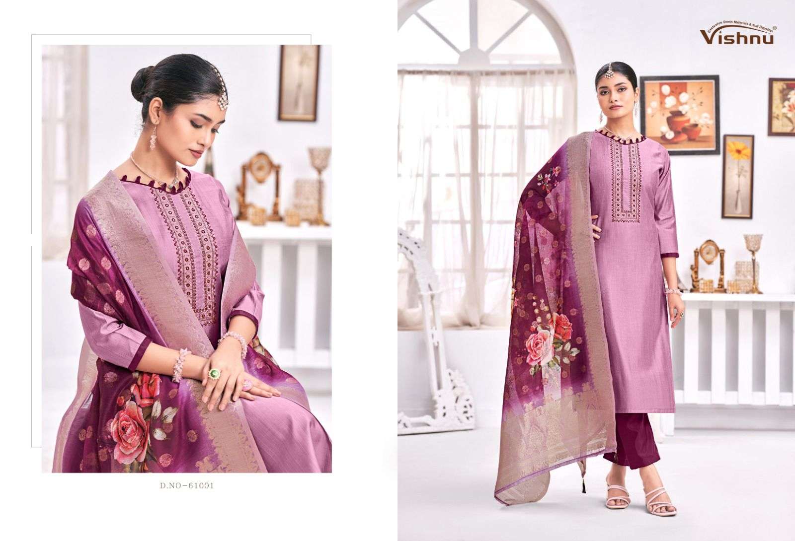 VISHNU IMPEX RASHMIKA VOL 2 SILK SALWAR SUIT