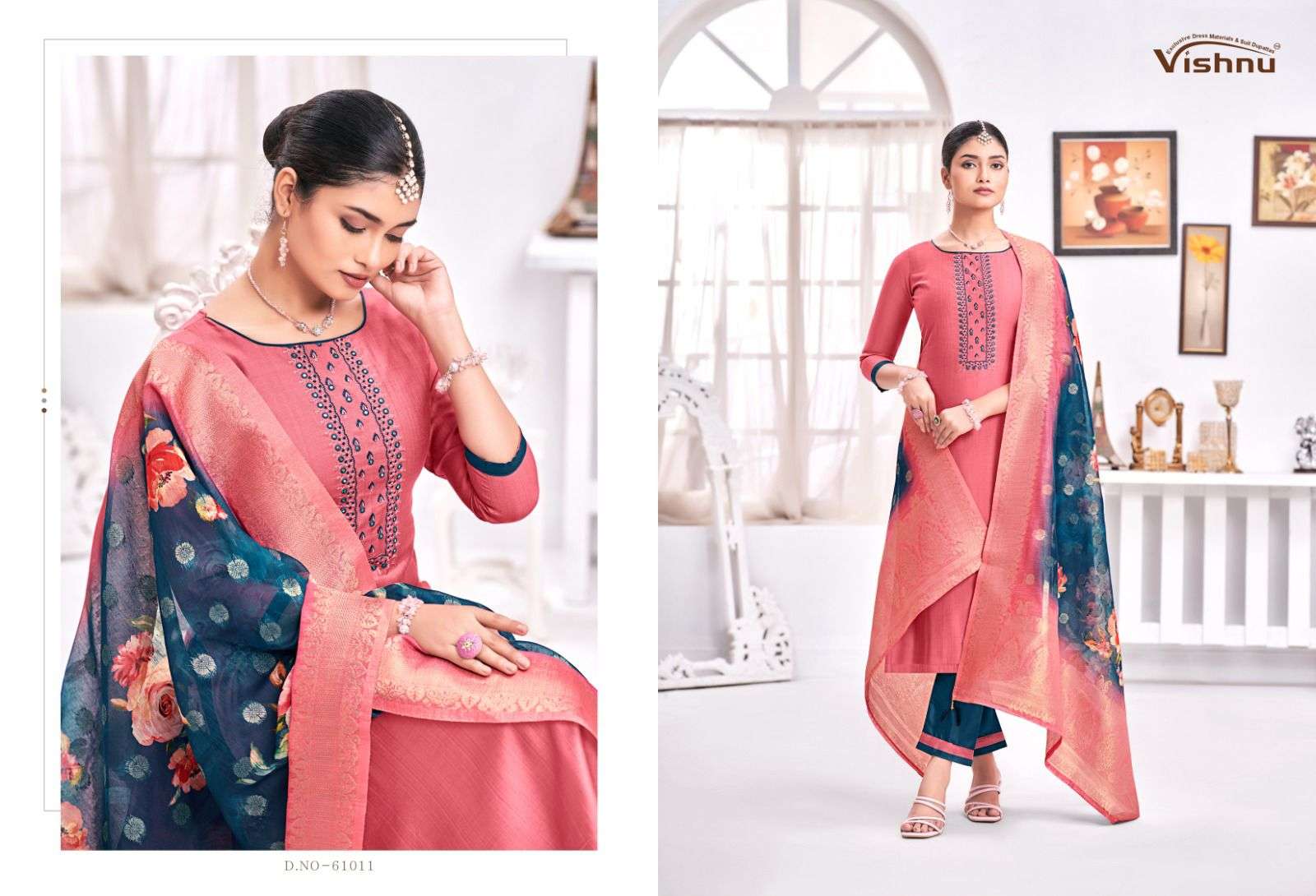VISHNU IMPEX RASHMIKA VOL 2 SILK SALWAR SUIT