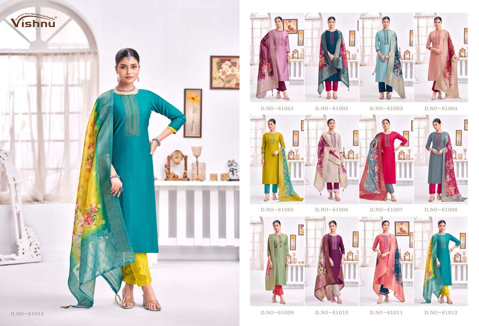 VISHNU IMPEX RASHMIKA VOL 2 SILK SALWAR SUIT