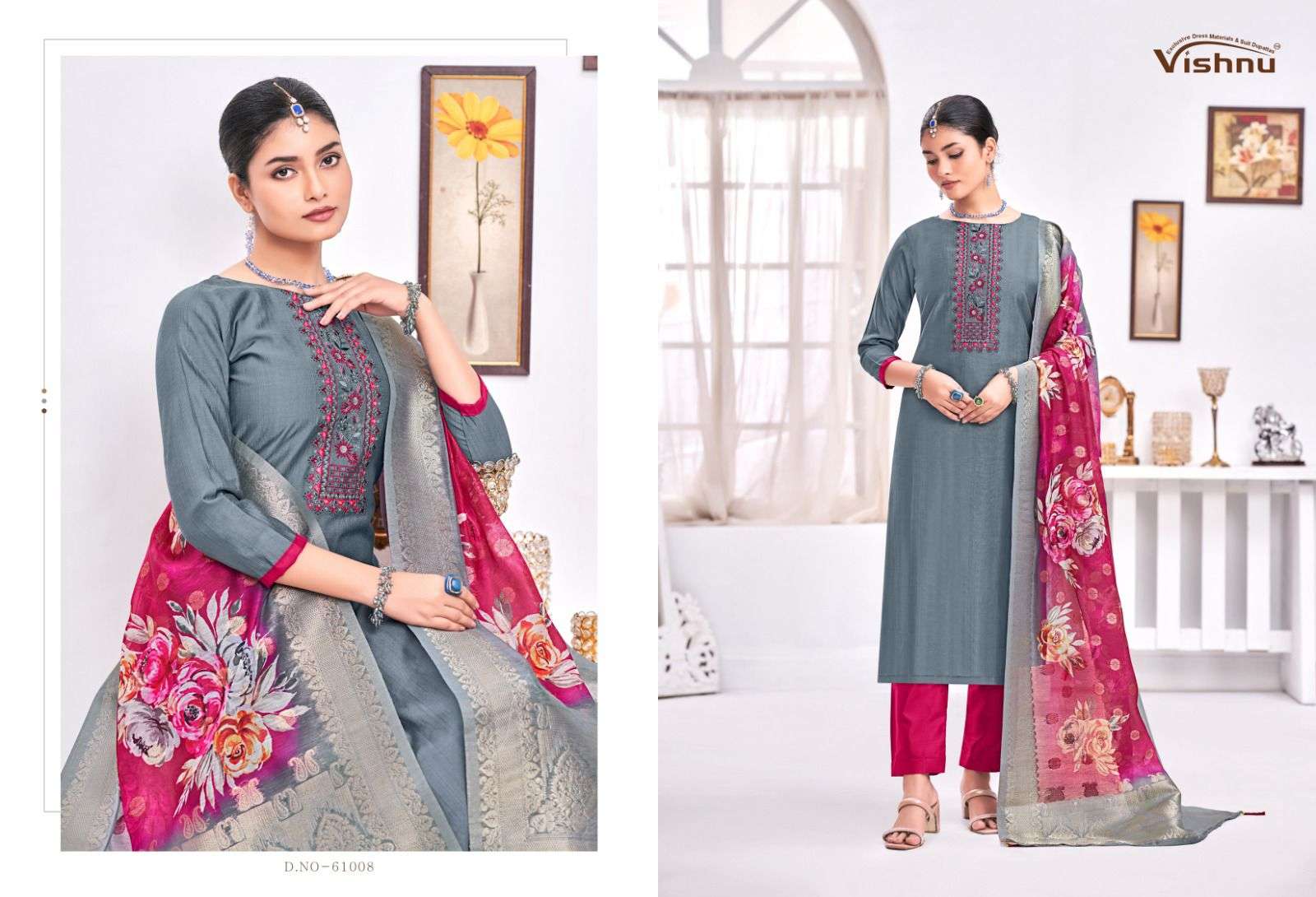 VISHNU IMPEX RASHMIKA VOL 2 SILK SALWAR SUIT