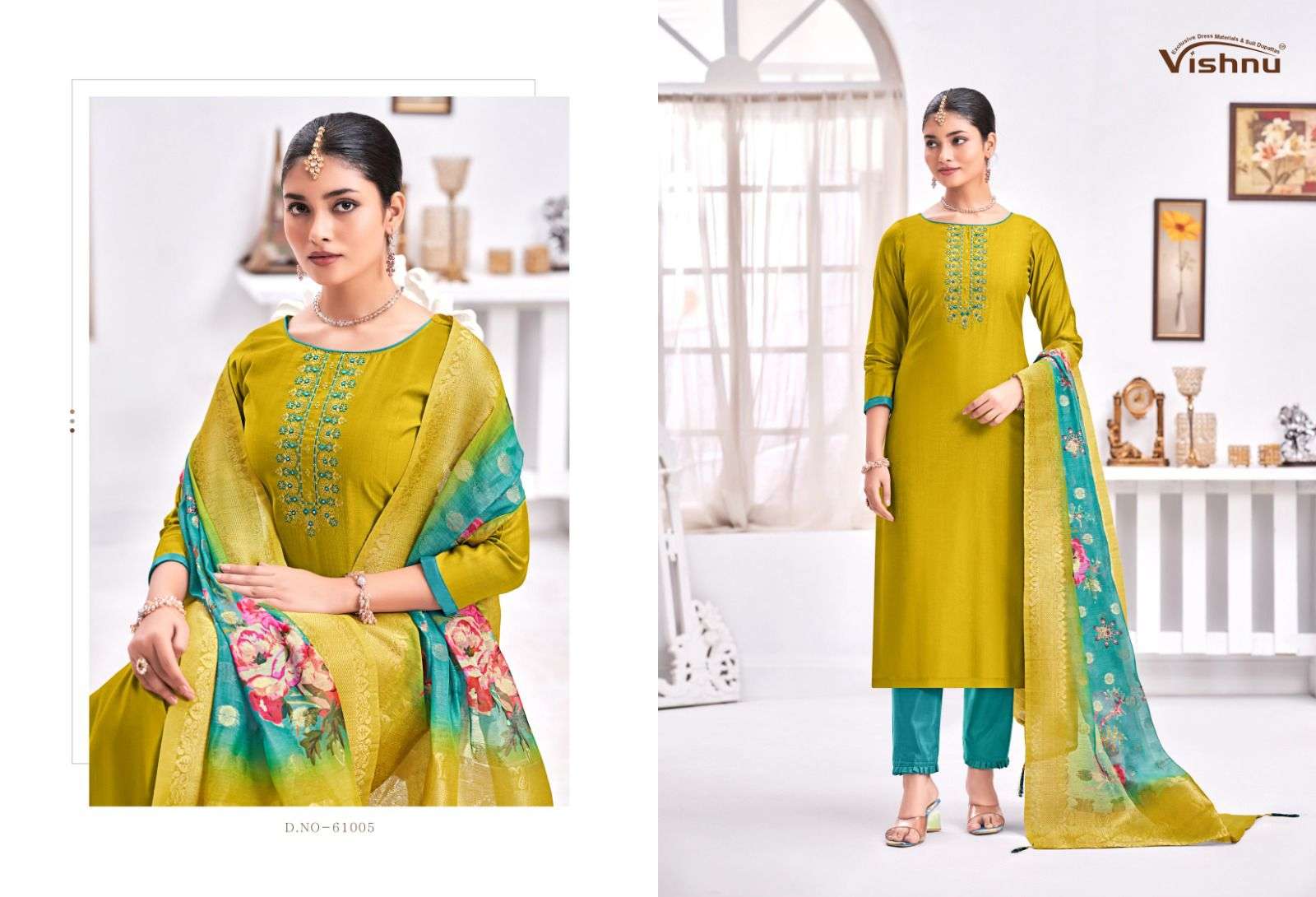 VISHNU IMPEX RASHMIKA VOL 2 SILK SALWAR SUIT