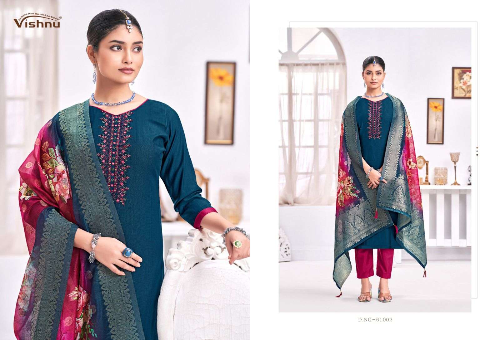 VISHNU IMPEX RASHMIKA VOL 2 SILK SALWAR SUIT