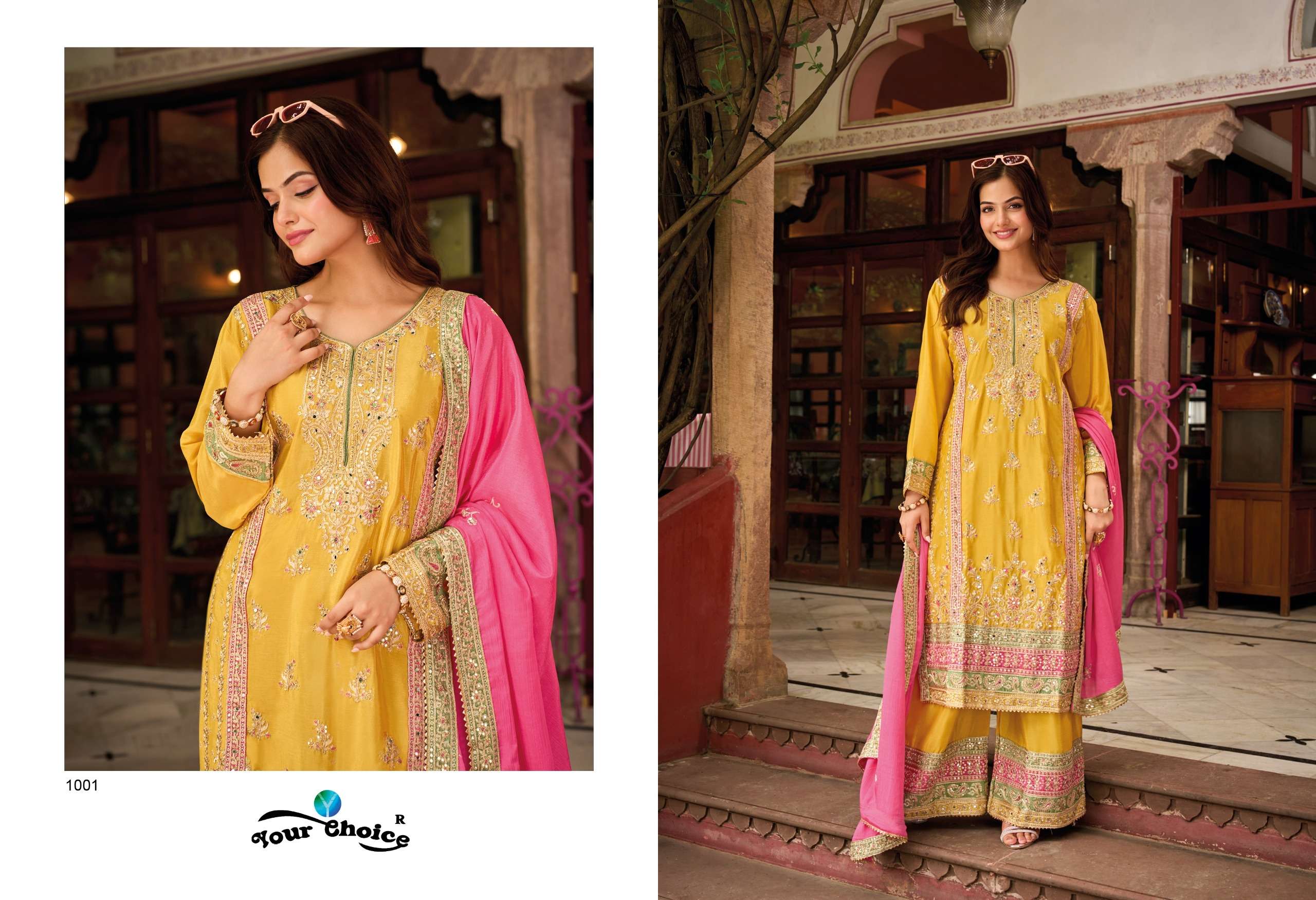 YOUR CHOICE GALAXY VOL 4 HEAVY DESIGNER  FESTIVE WEAR SUIT