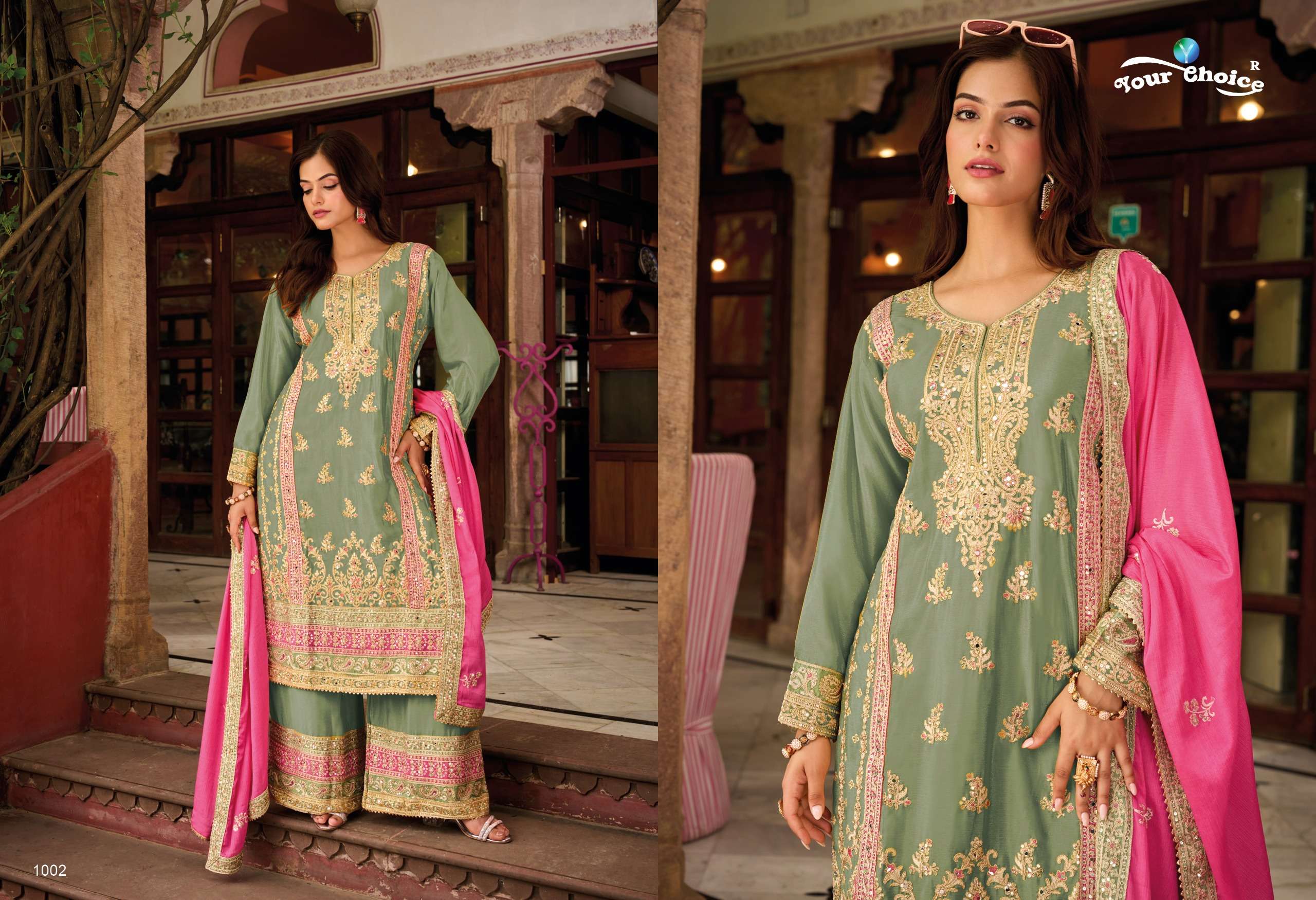 YOUR CHOICE GALAXY VOL 4 HEAVY DESIGNER  FESTIVE WEAR SUIT