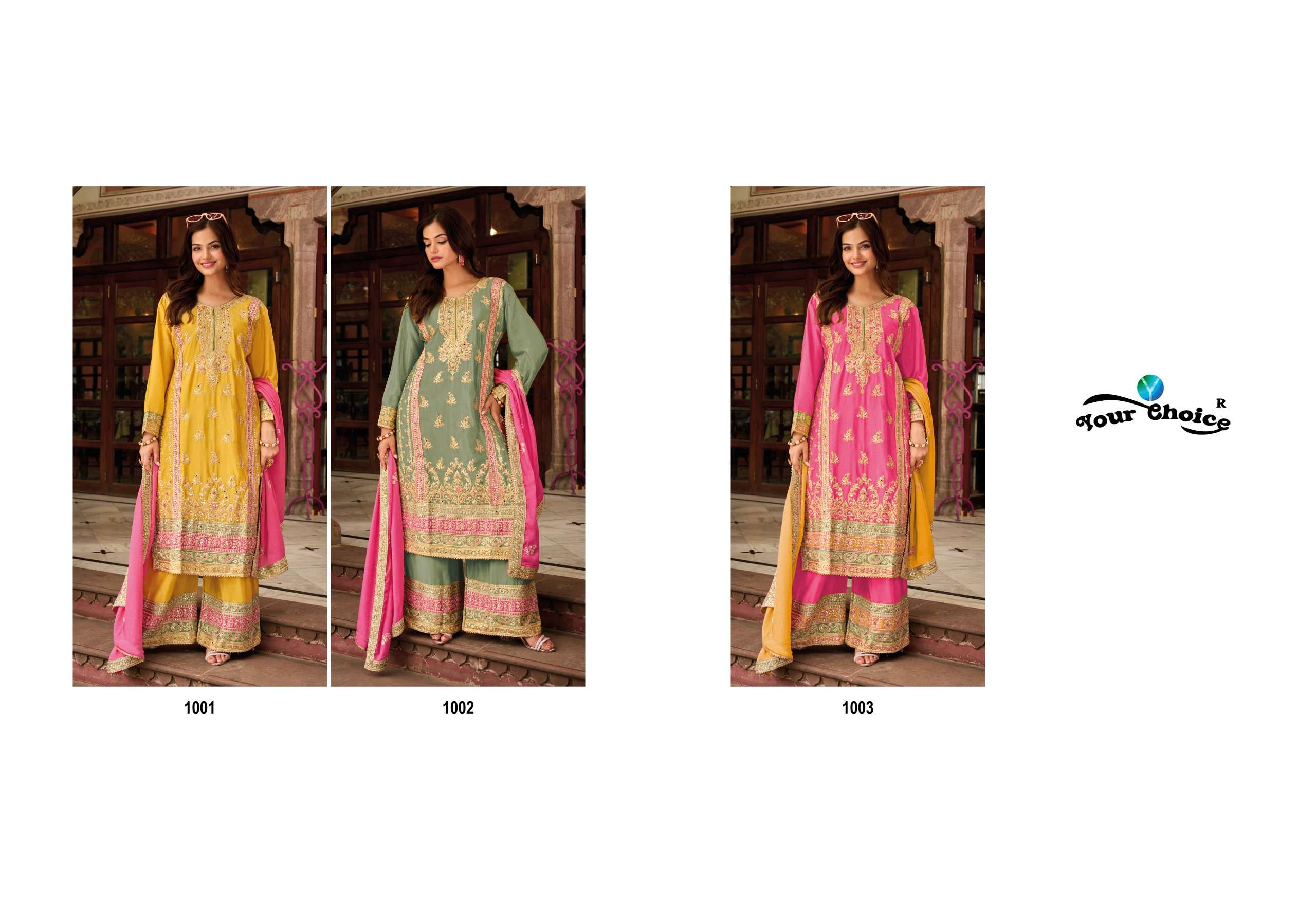 YOUR CHOICE GALAXY VOL 4 HEAVY DESIGNER  FESTIVE WEAR SUIT
