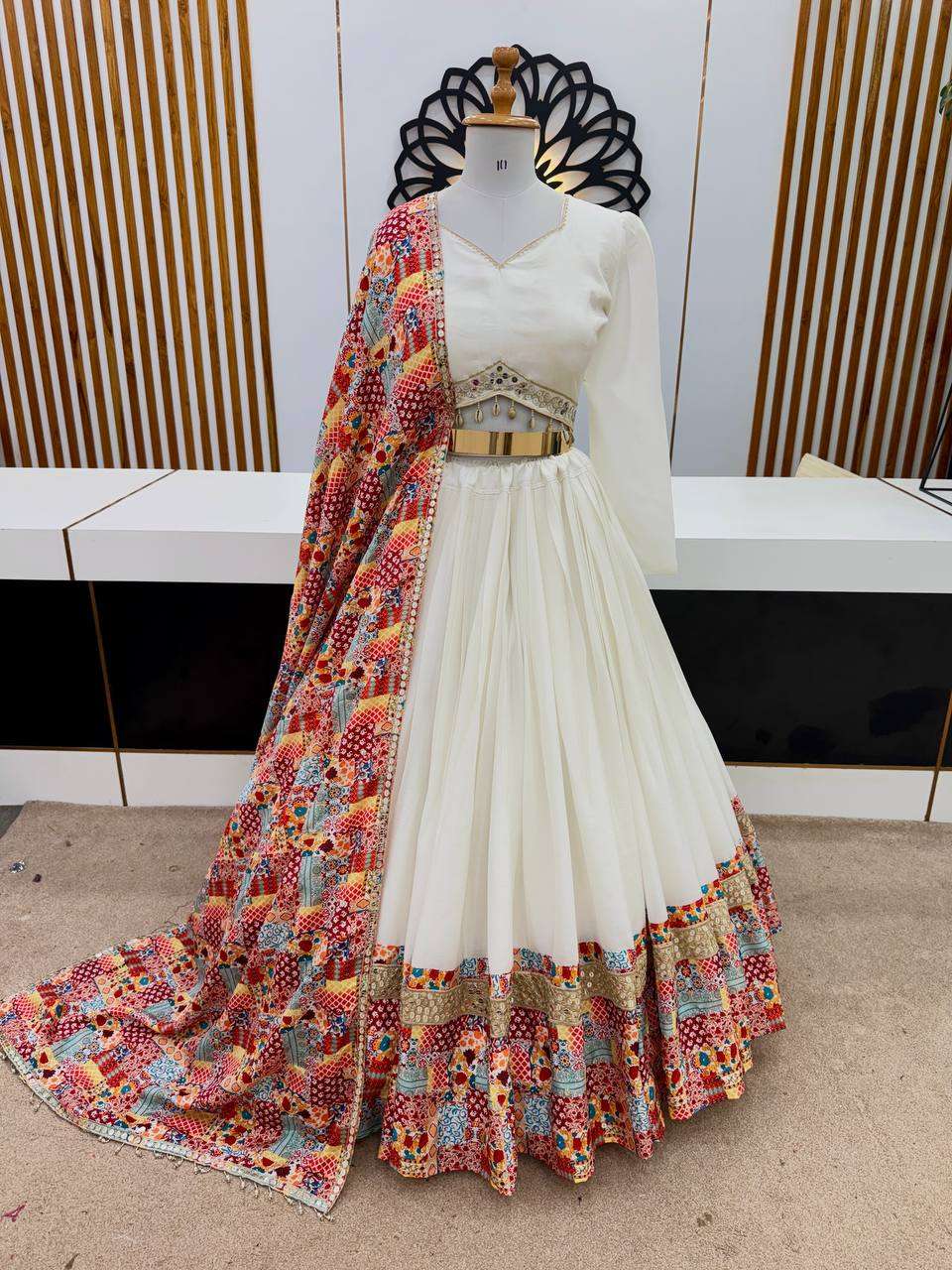 ZF 388 LEHENGA CHOLI